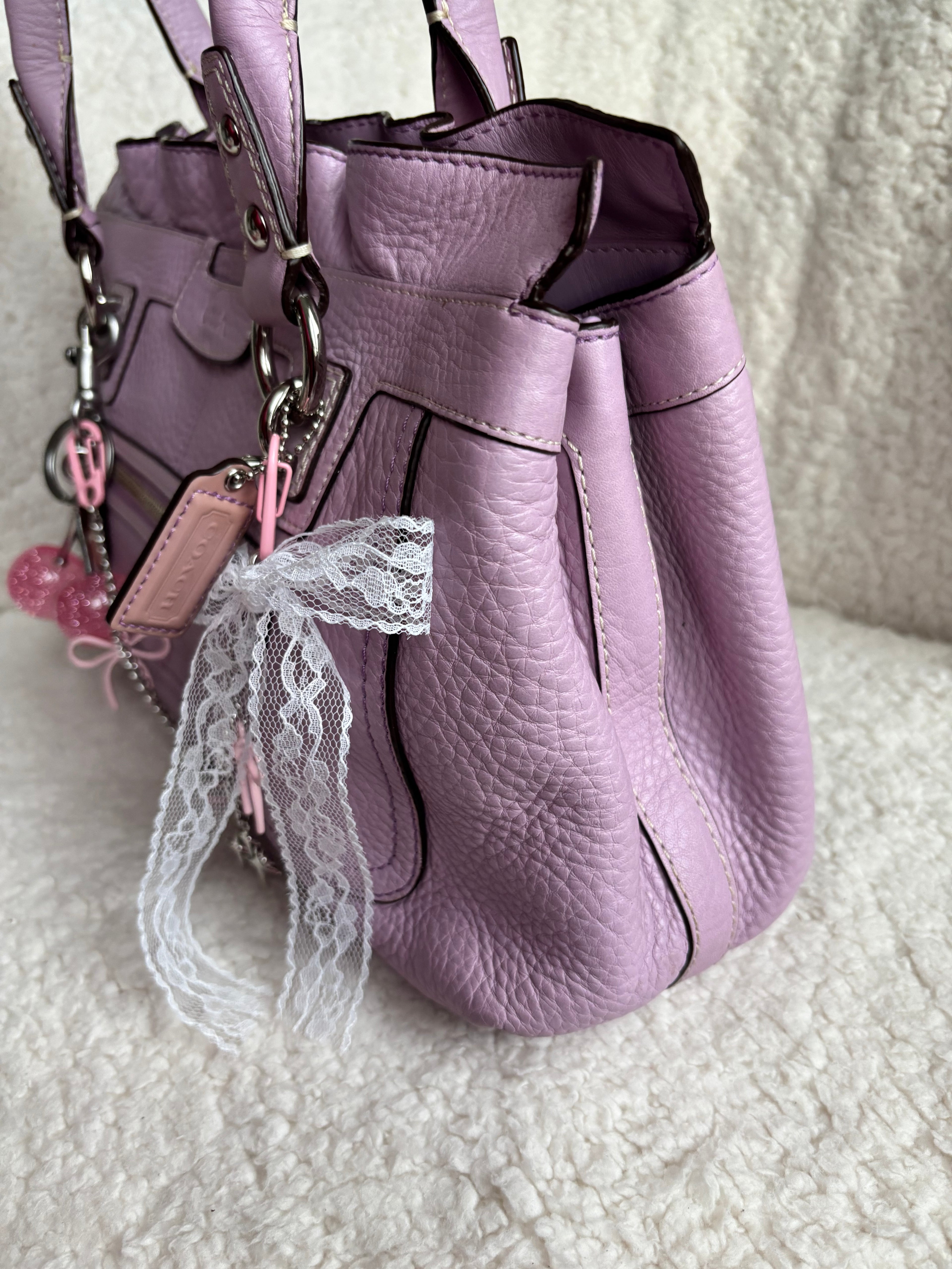 Y2K Coach Lilac Penelope Shoulder Bag
