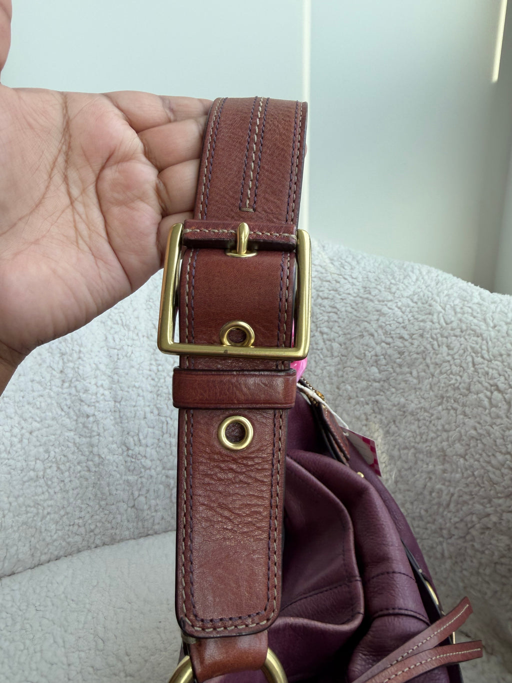 Coach Belted Shoulder Bag
