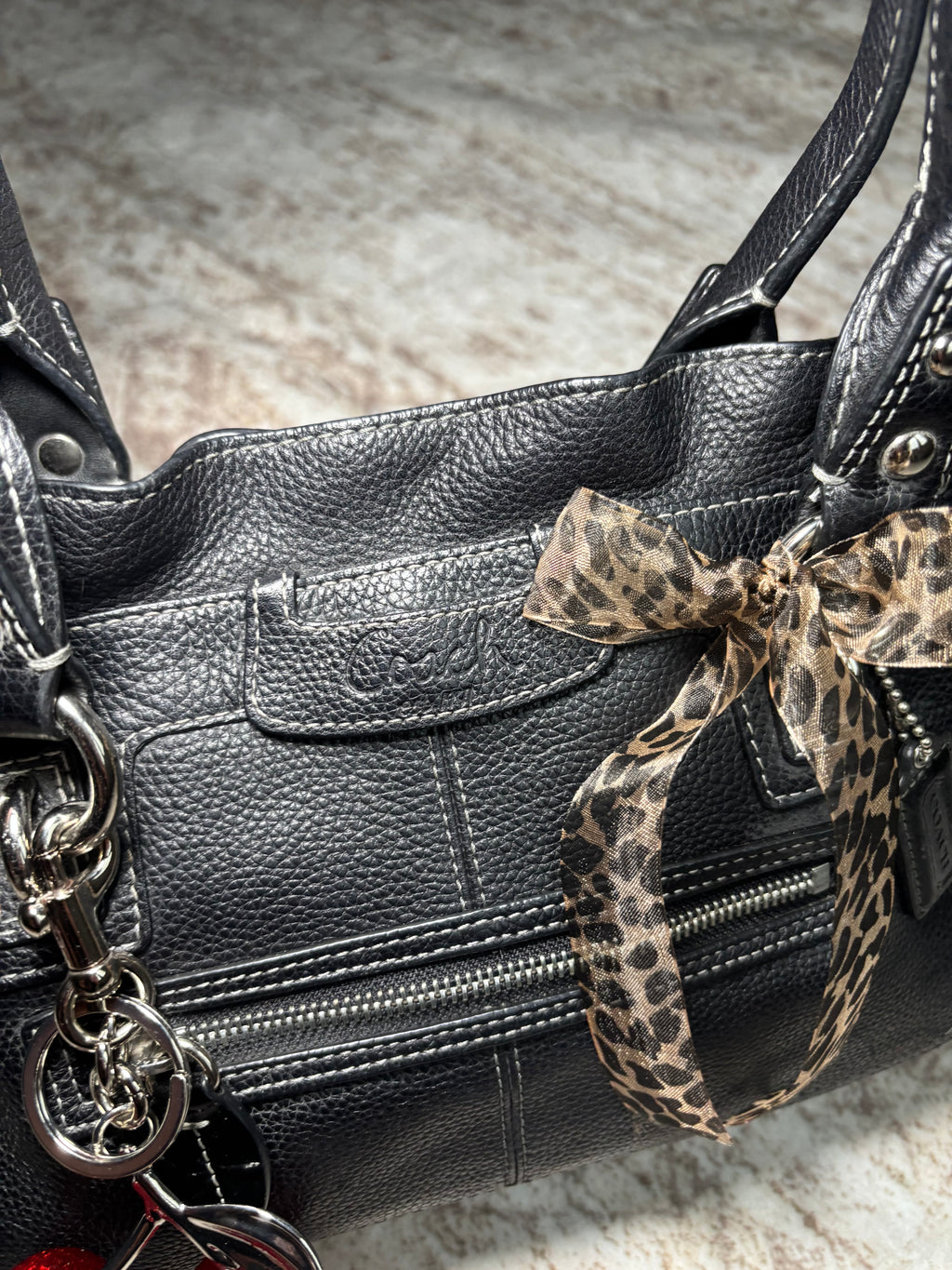 Coach Black Penelope Shoulder Bag