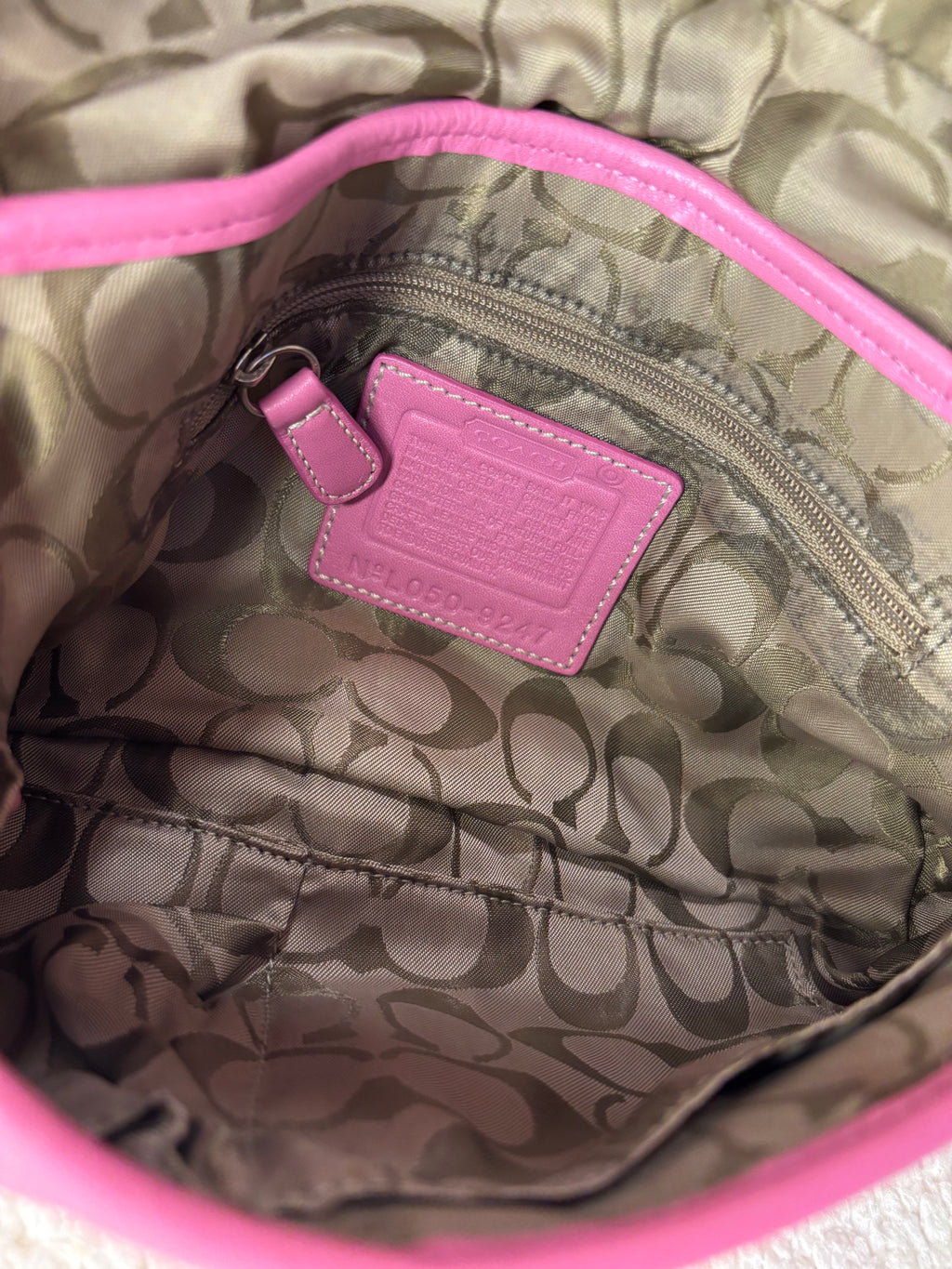 Coach Mini Soho Pink Leather