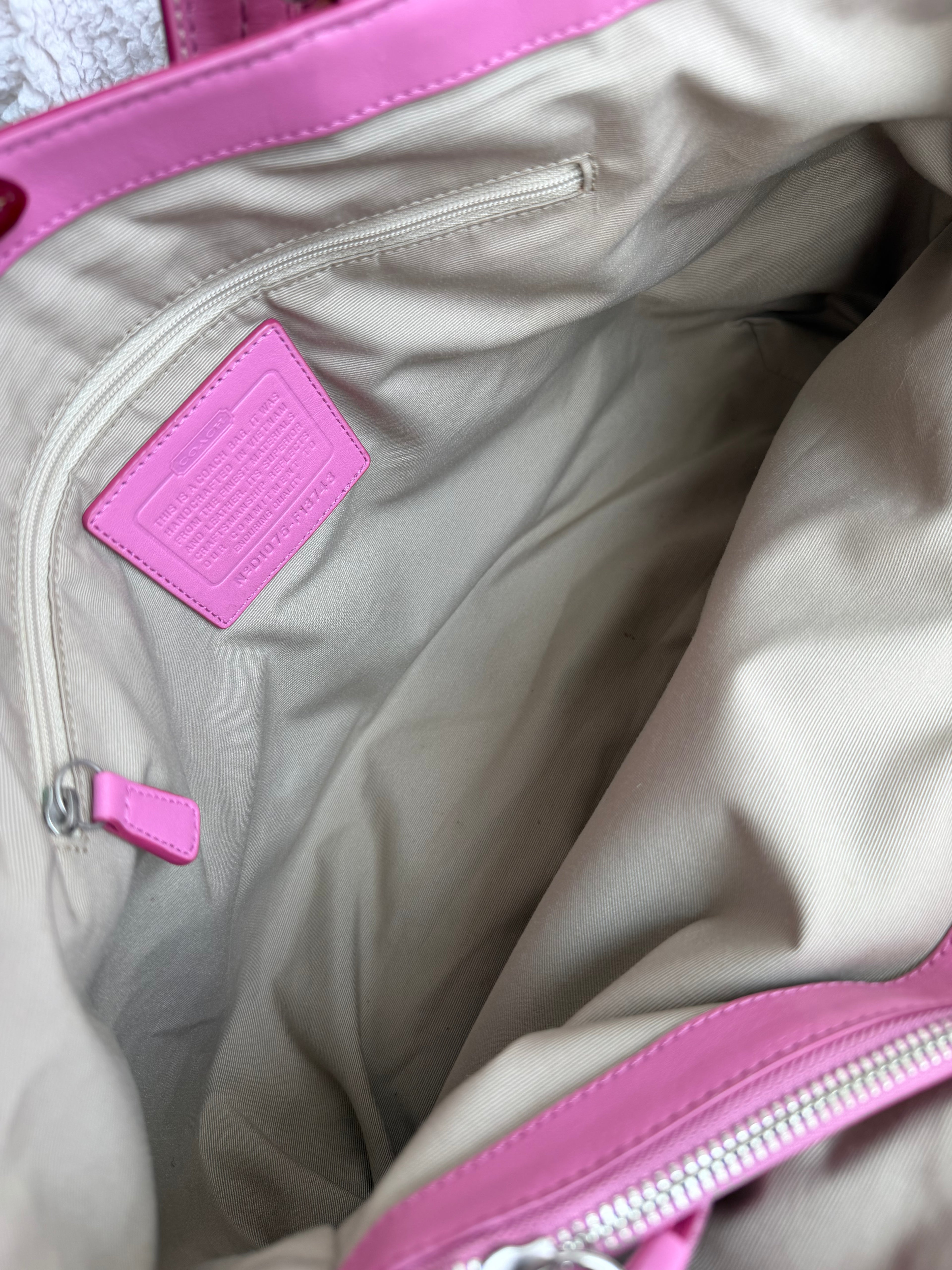 Coach Barbie Pink Shoulder Bag