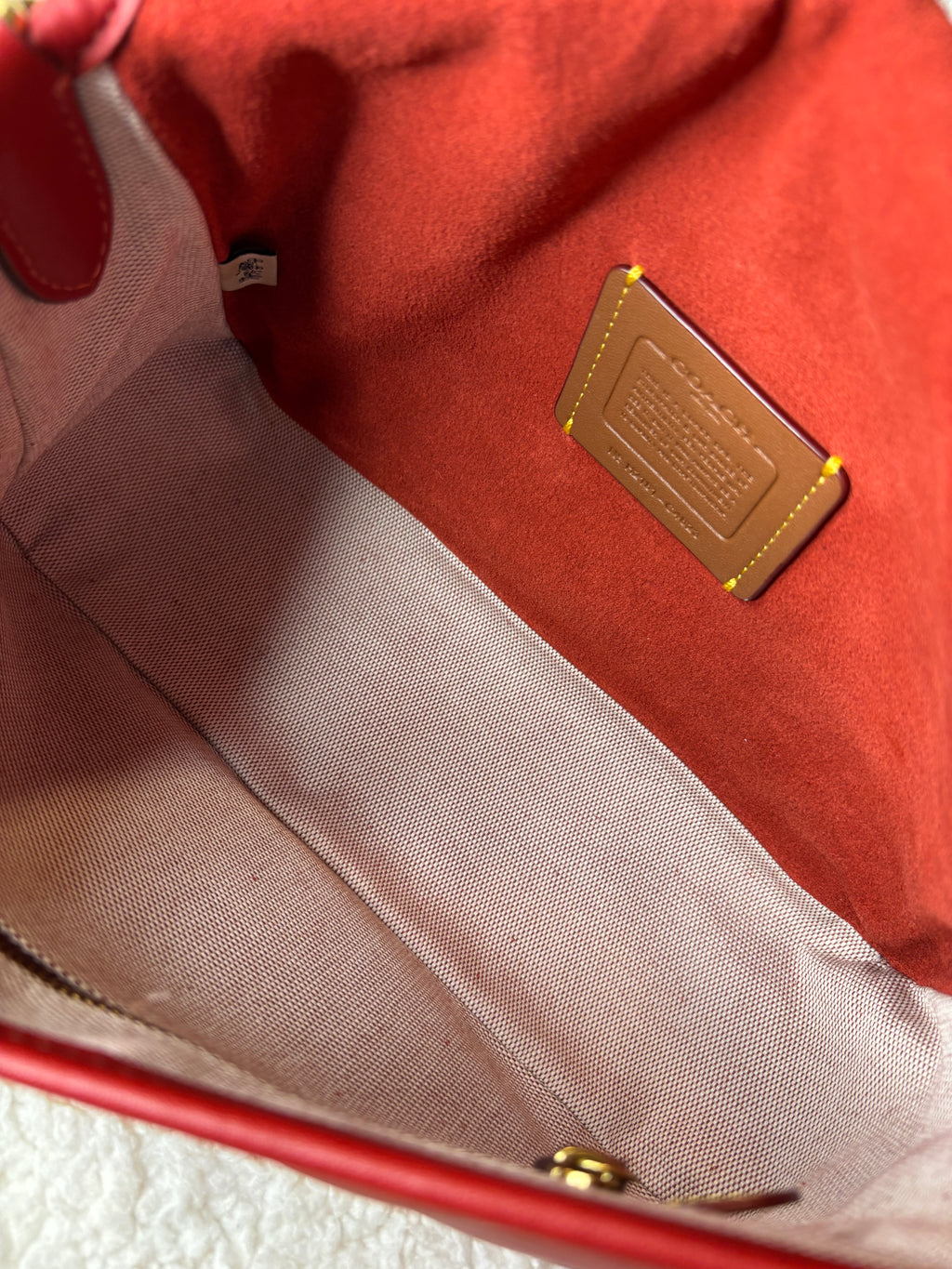 Y2K Coach Soft Tabby Red