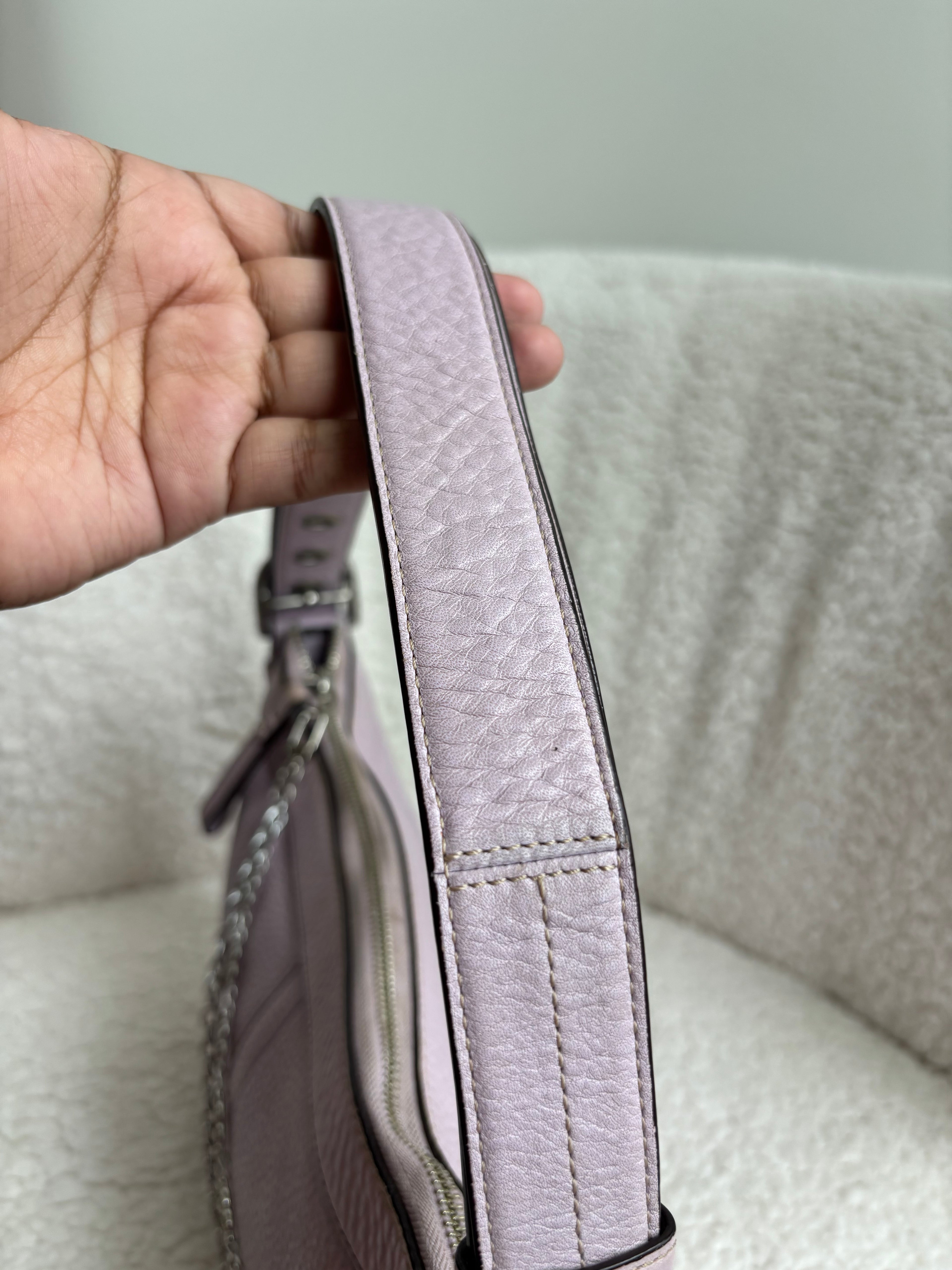 Coach East West Lilac Shoulder Bag
