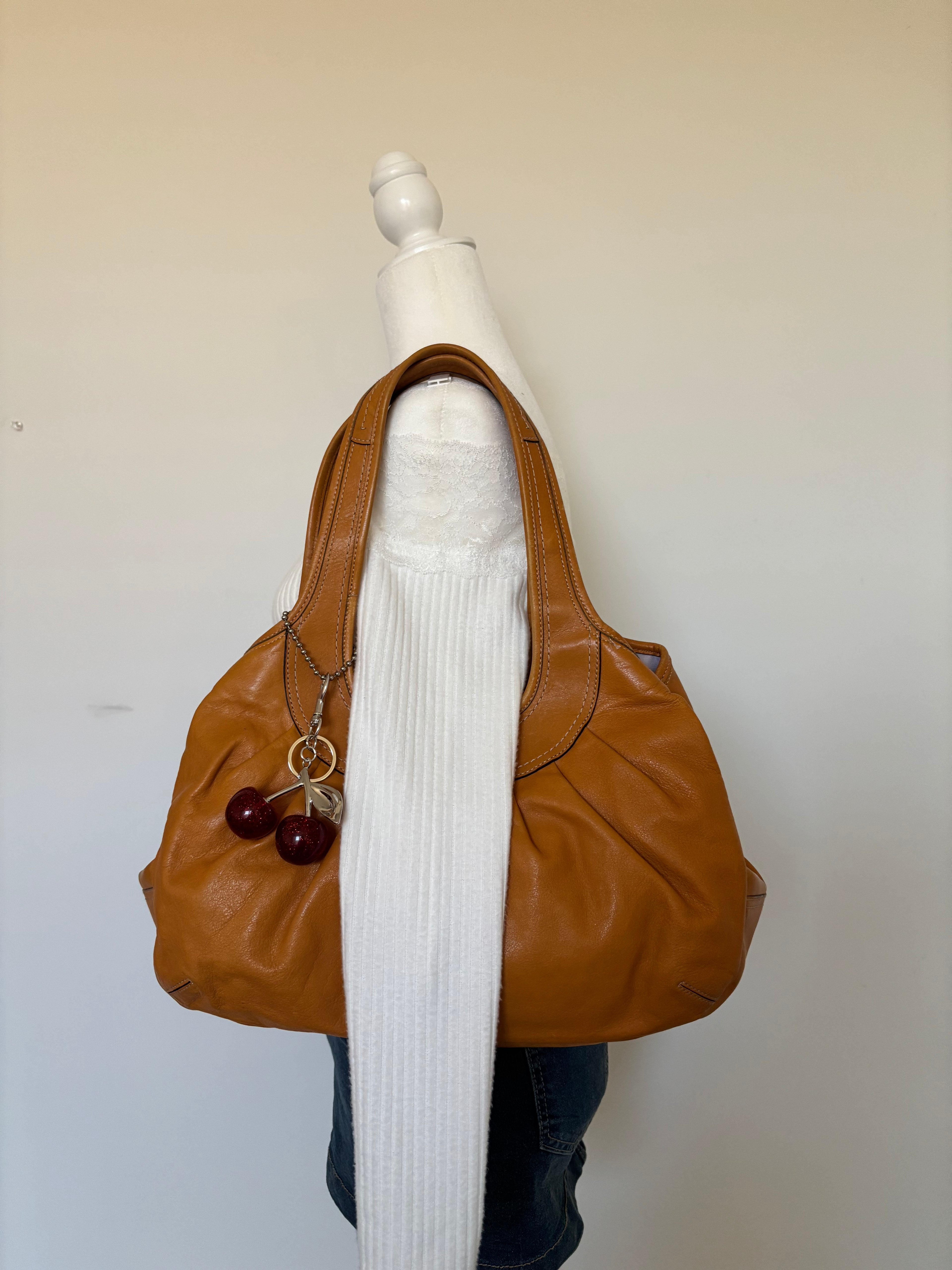 Y2K Coach Ergo Mustard Yellow Shoulder Bag