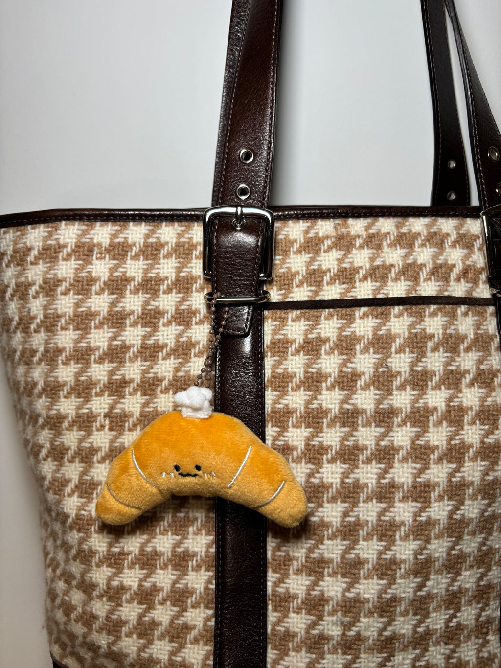 Coach Tweed Shoulder Bag