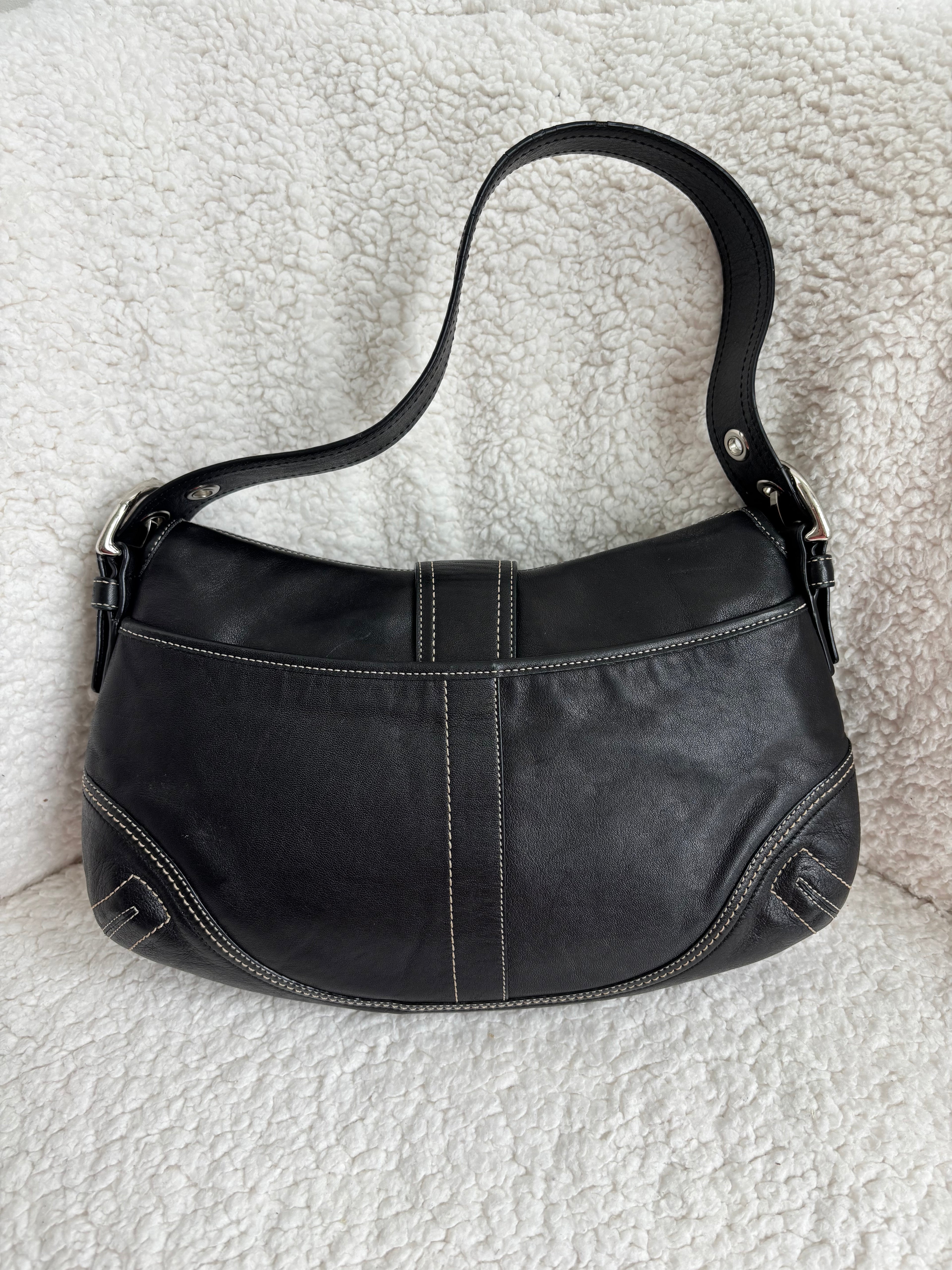 Coach Black Soho Large