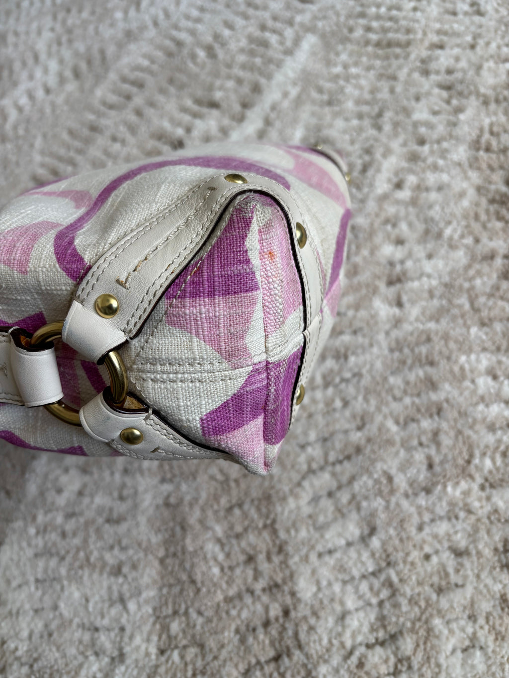 Coach Carly Pink Shoulder Bag
