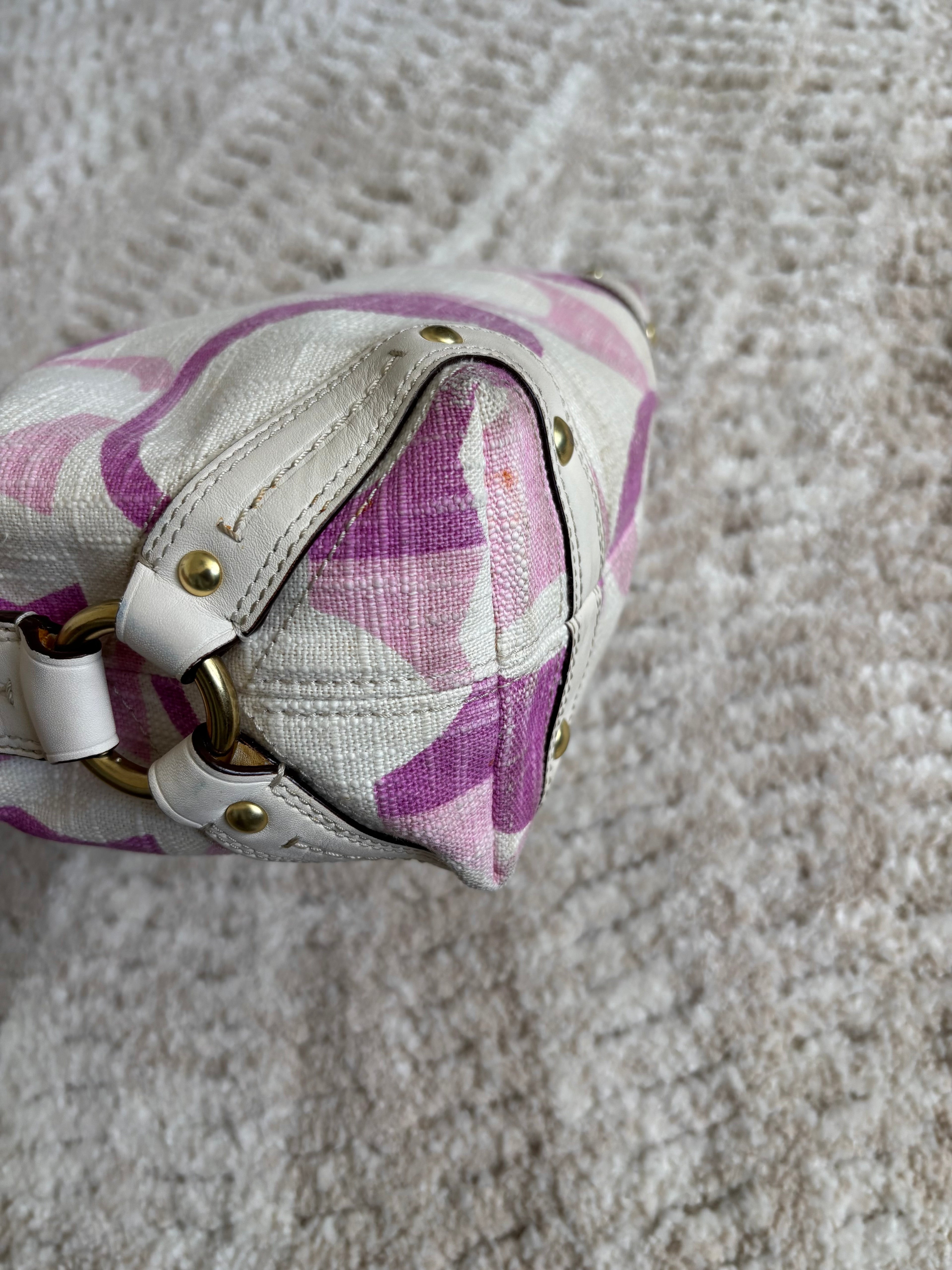 Coach Carly Pink Shoulder Bag