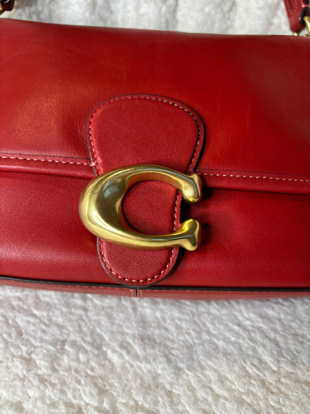 Y2K Coach Soft Tabby Red