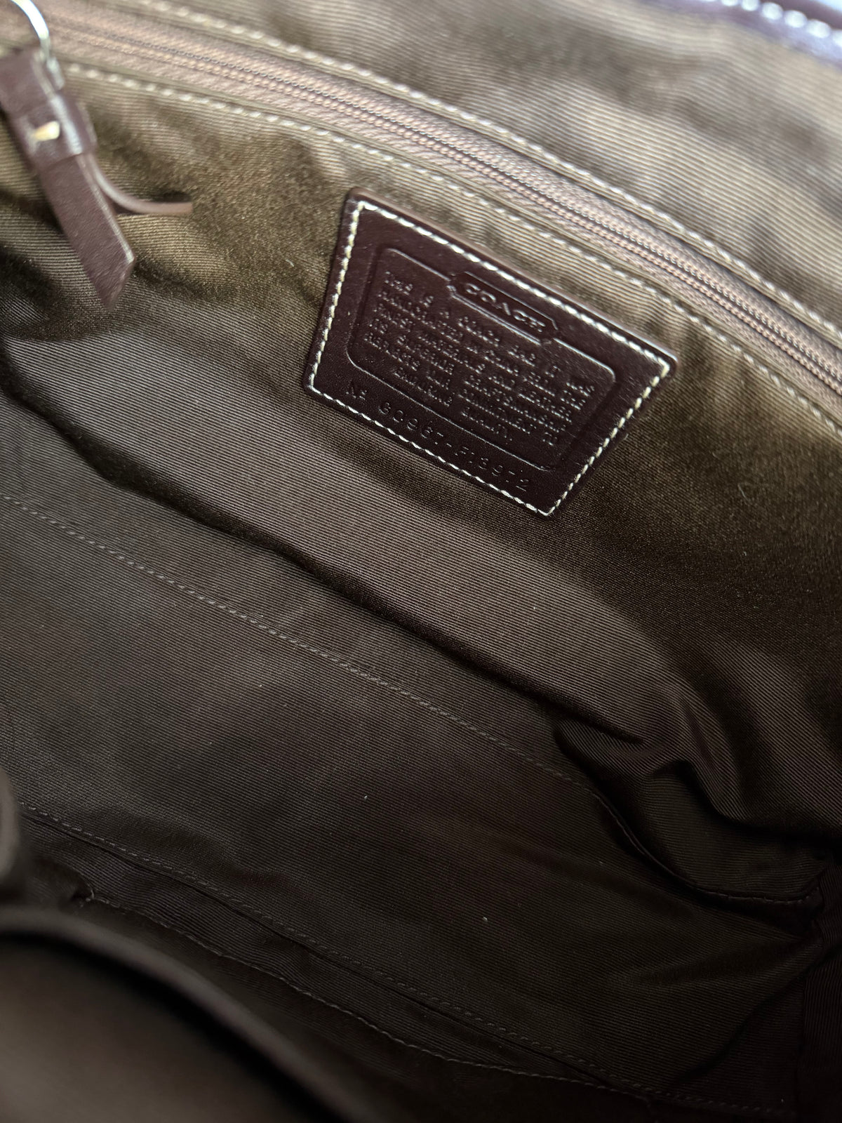 Coach Red Hampton Shoulder Bag