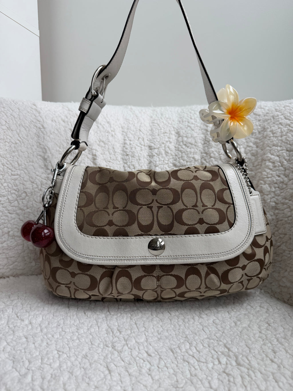 Coach Brown Signature Soho