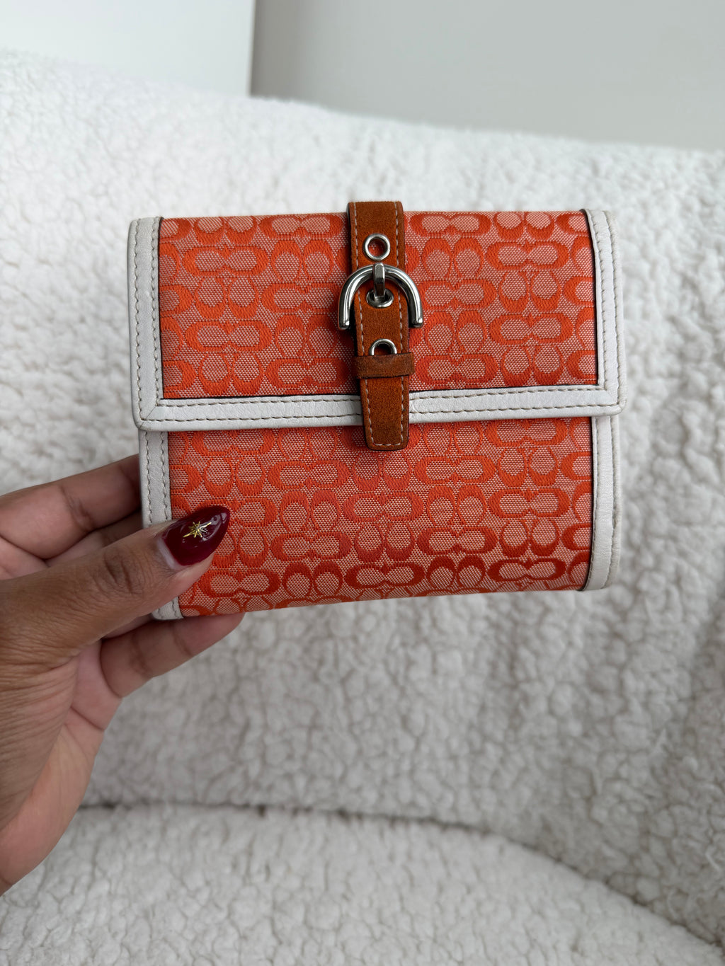 Coach Orange Soho Wallet