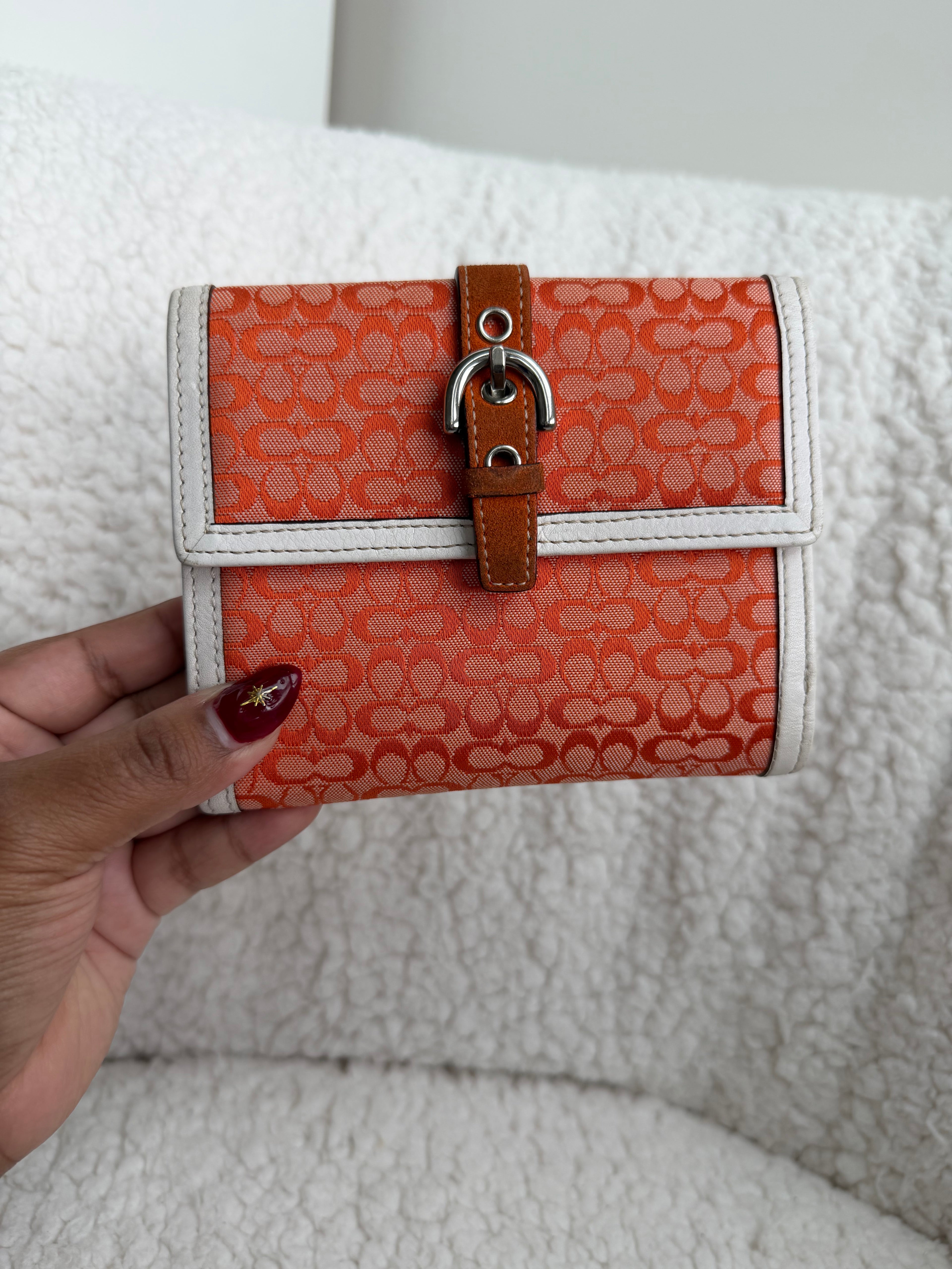 Coach Orange Soho Wallet