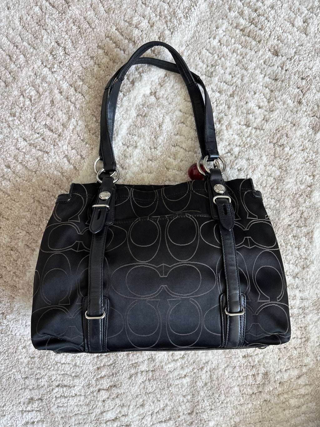 Coach Mia Black Shoulder Bag