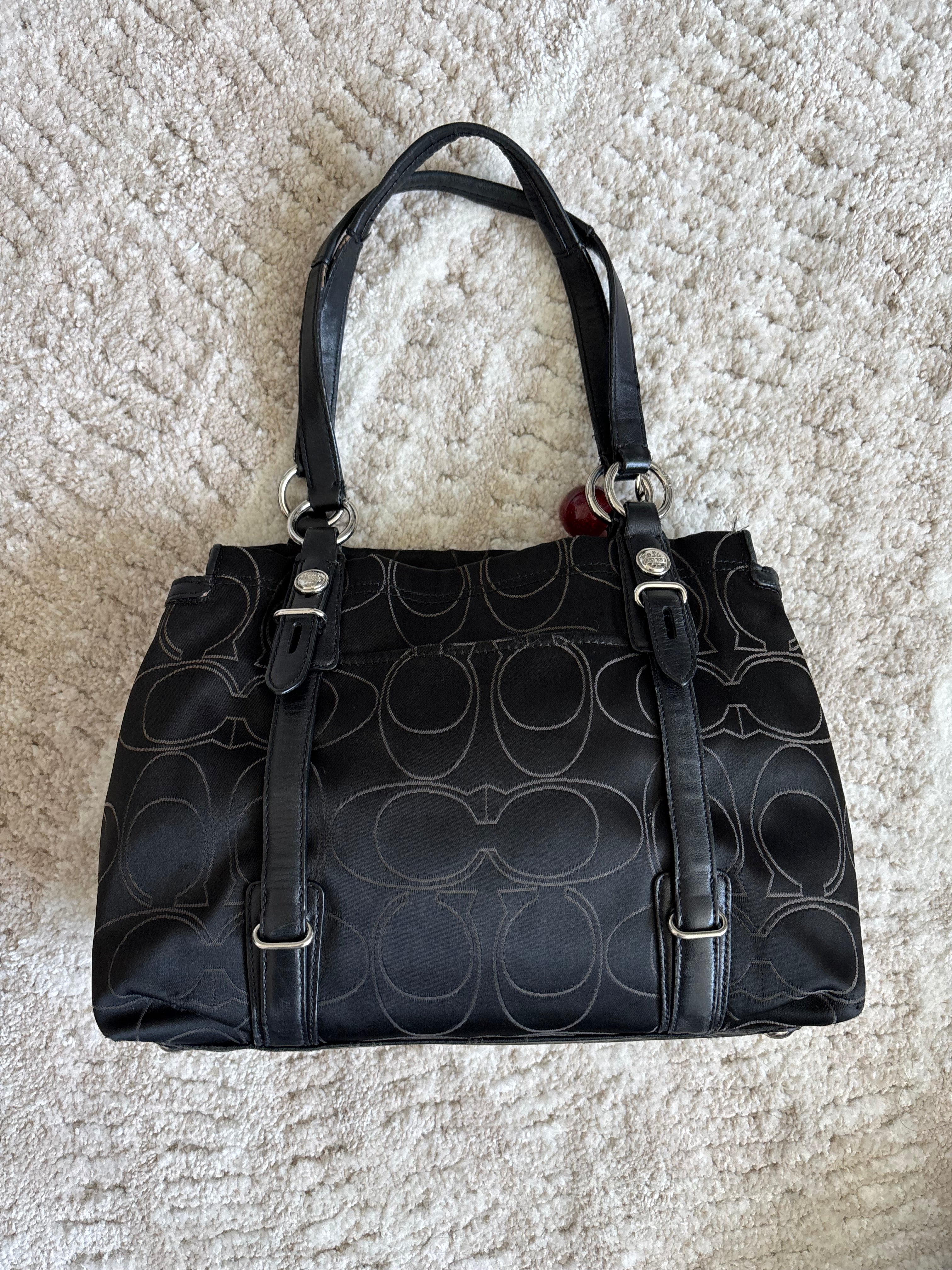 Coach Mia Black Shoulder Bag