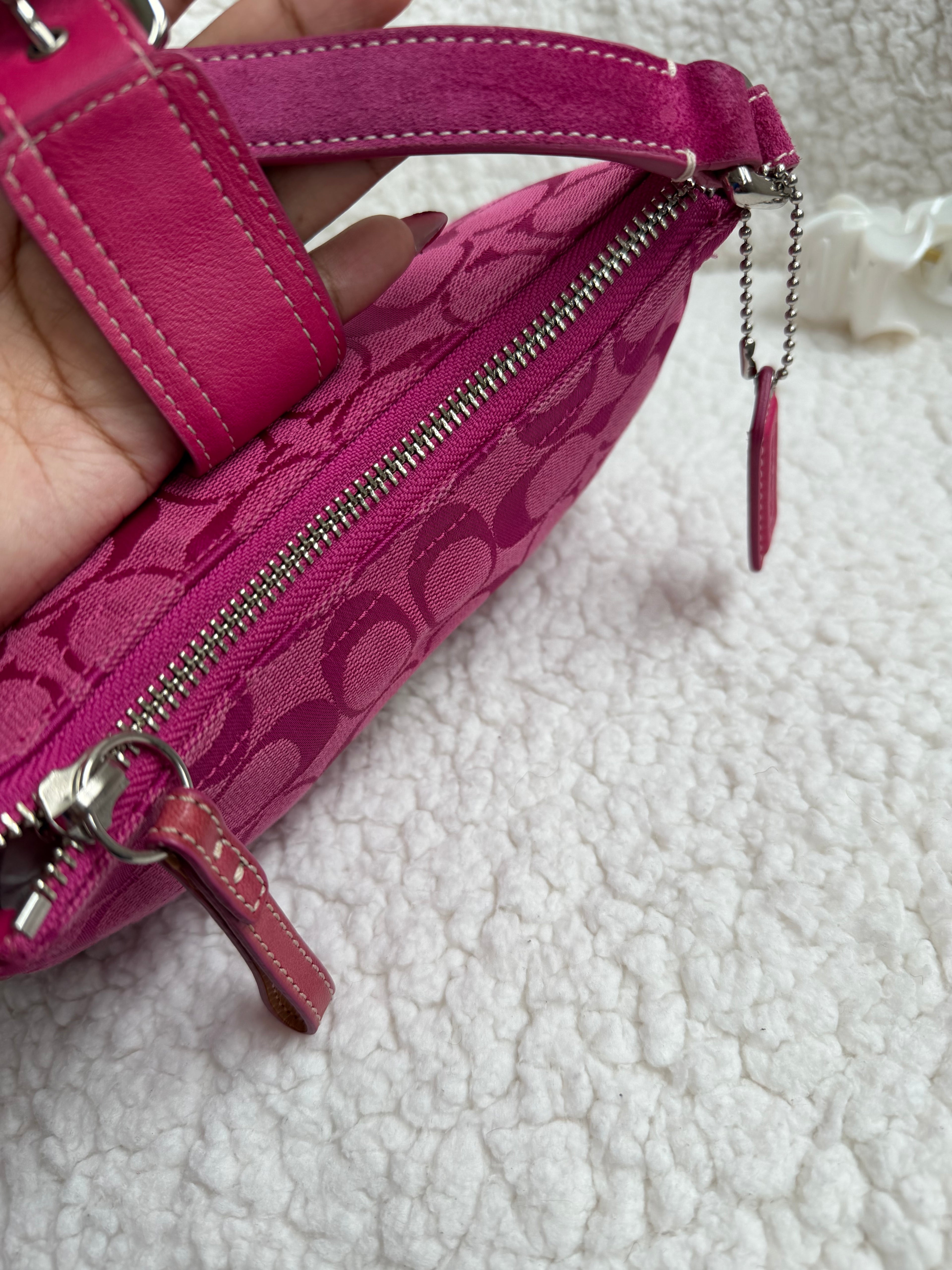 Coach Demi Buckle Bag Pink