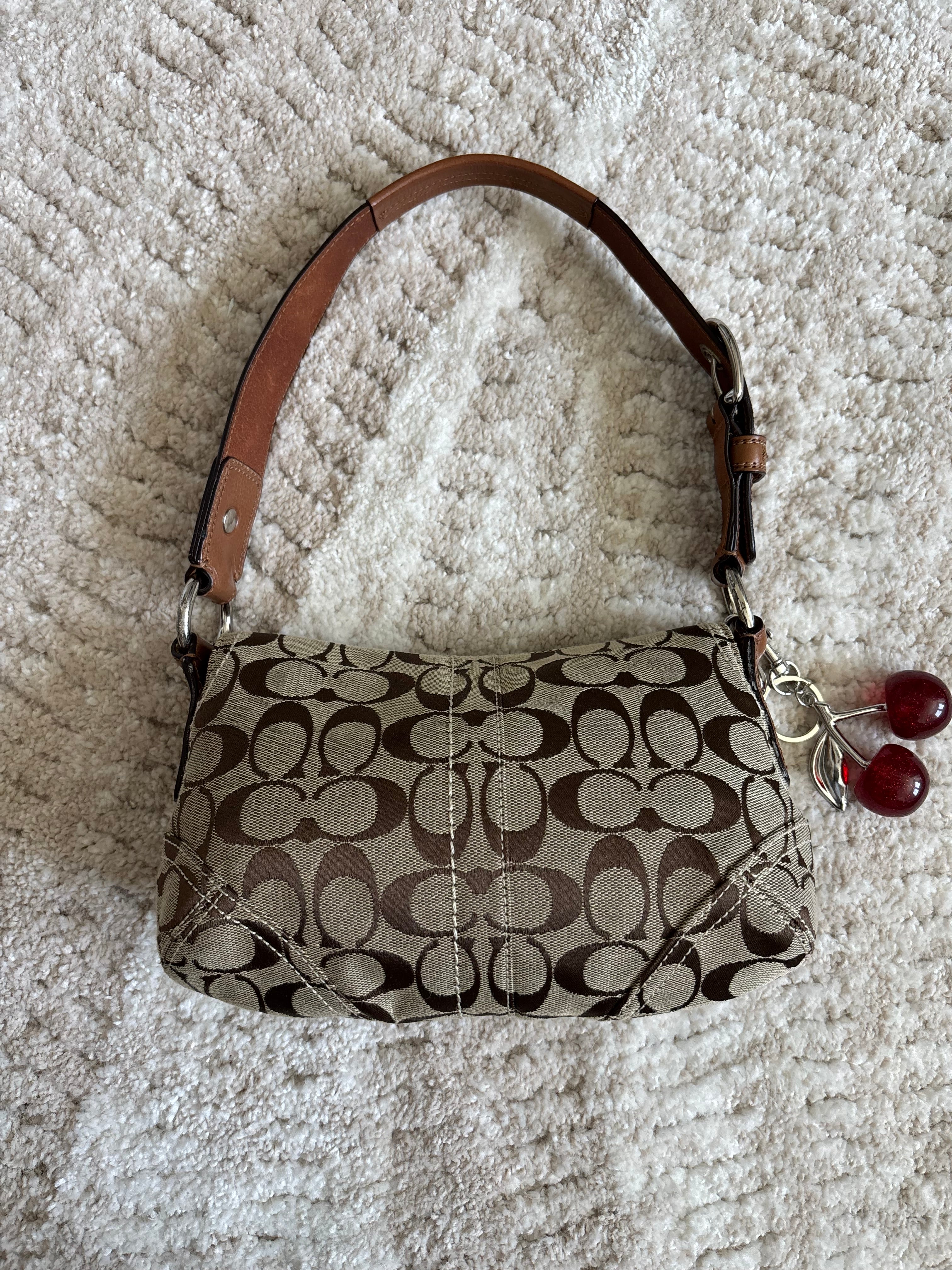 Coach Mini Soho Brown Signature