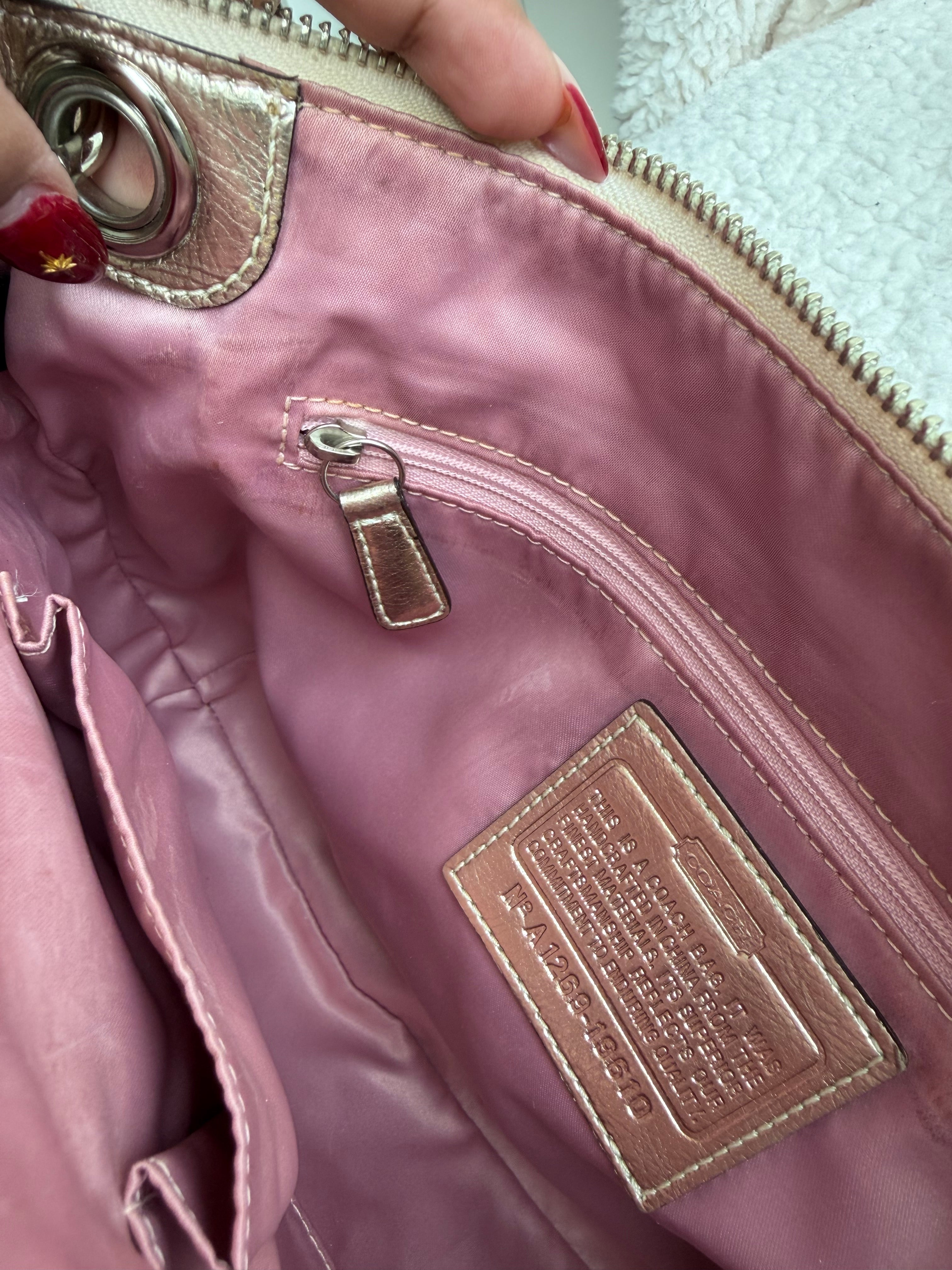 Coach Poppy Madras Bag