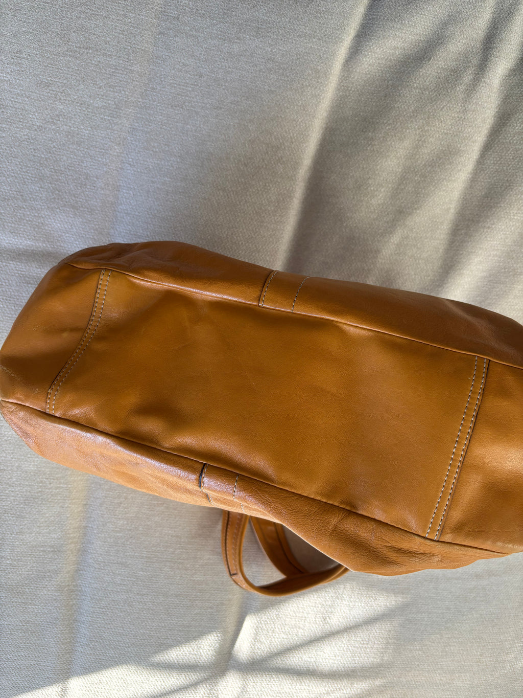Y2K Coach Ergo Mustard Yellow Shoulder Bag