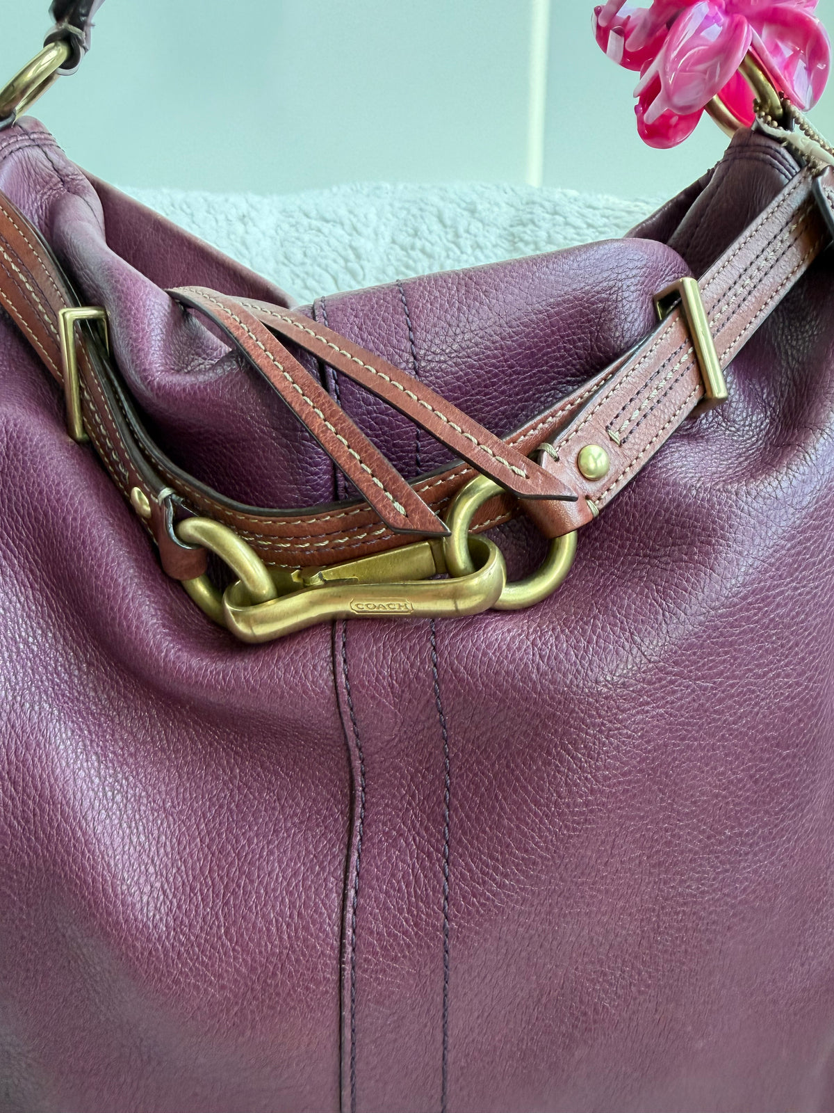 Coach Belted Shoulder Bag