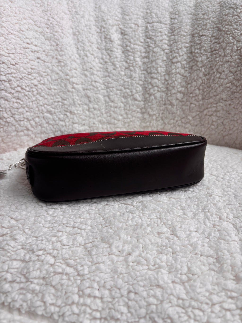 Coach Demi Bag Red Signature