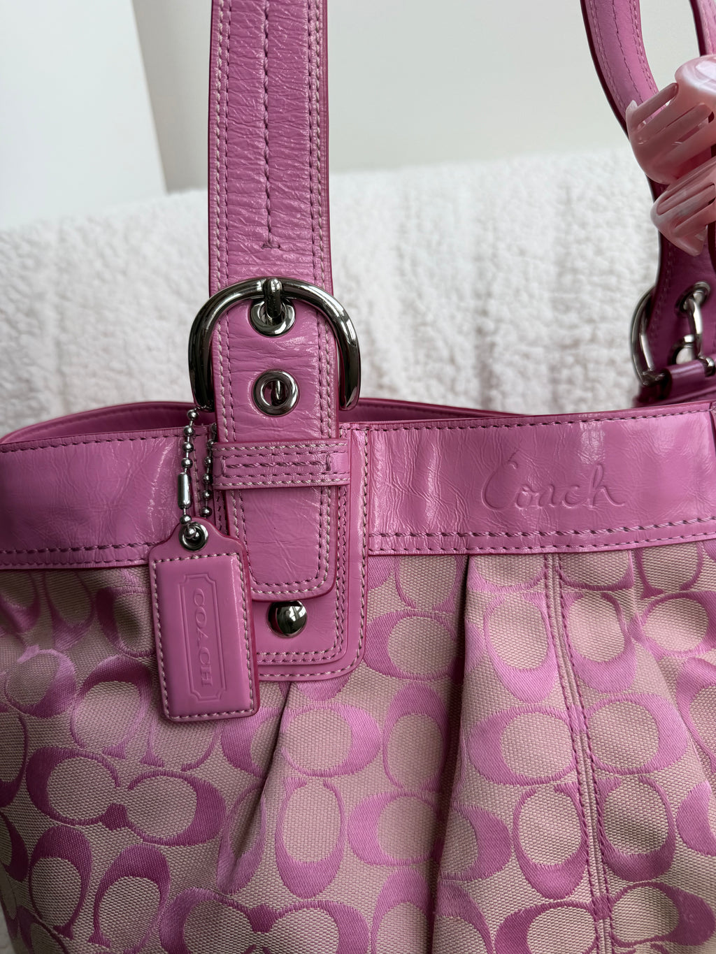Coach Barbie Pink Shoulder Bag