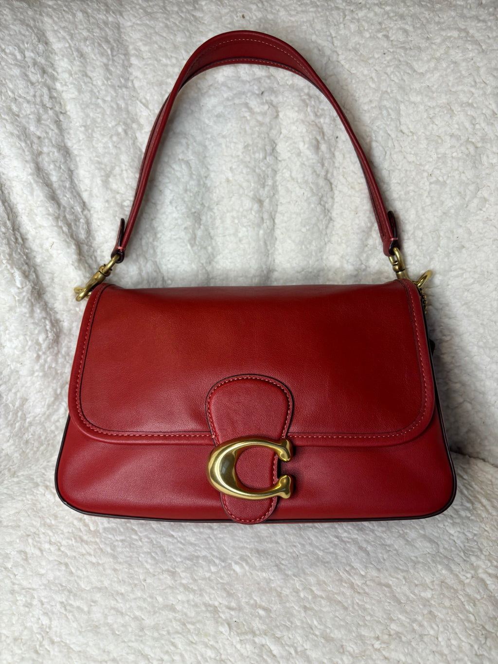Y2K Coach Soft Tabby Red