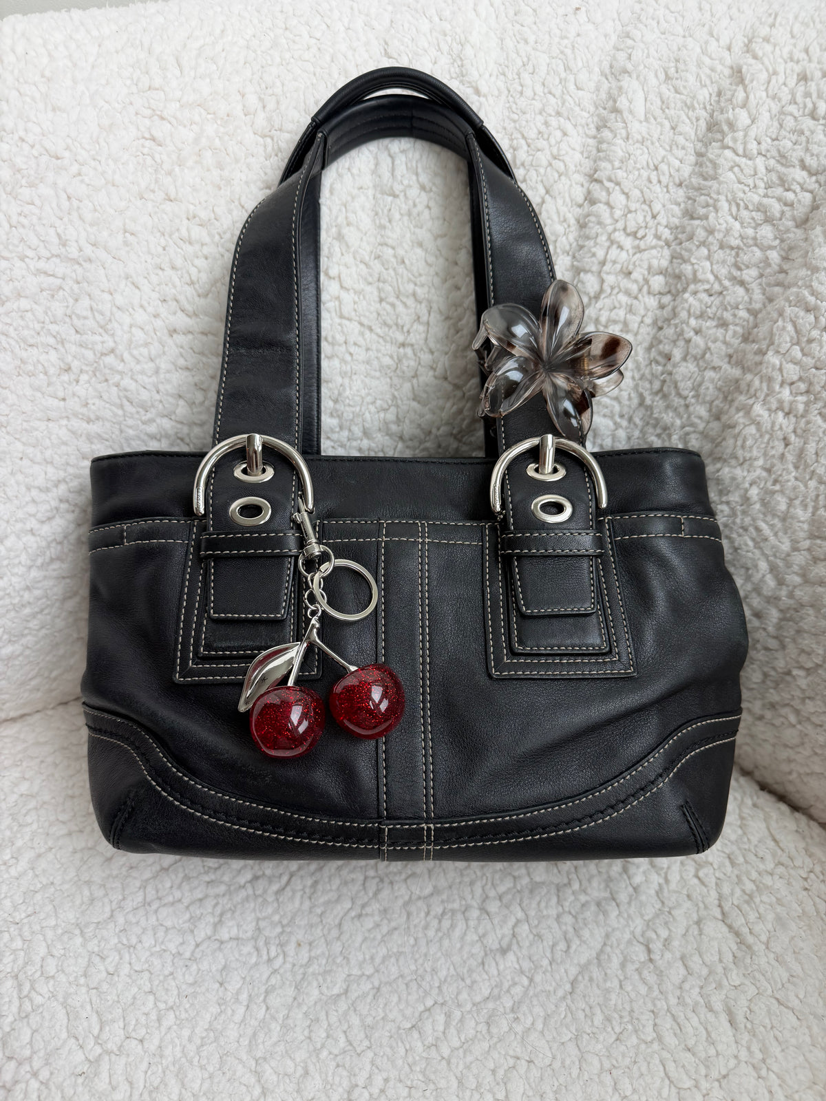 Coach Black Small Soho Tote
