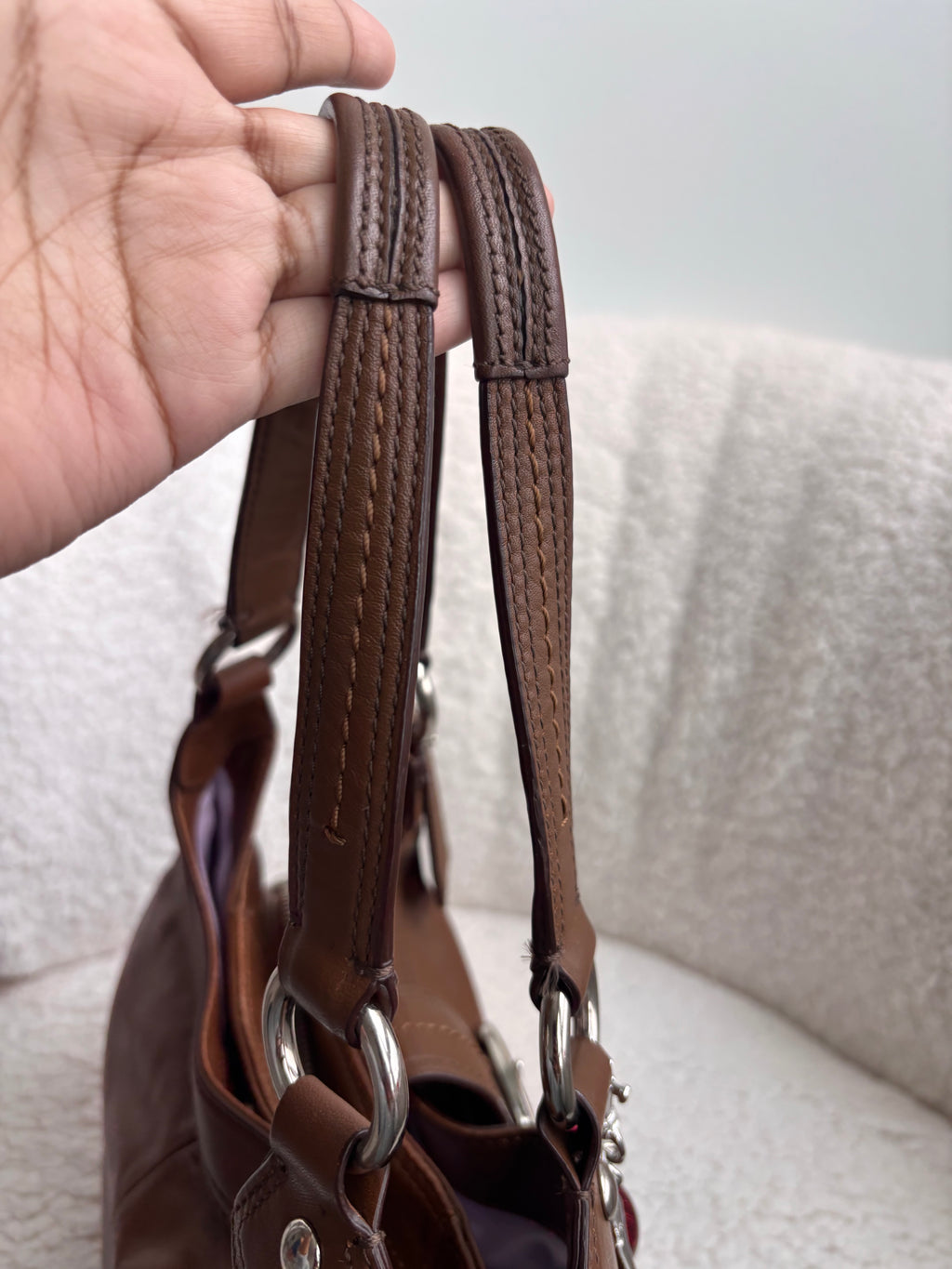 Coach Brown Leather Soho