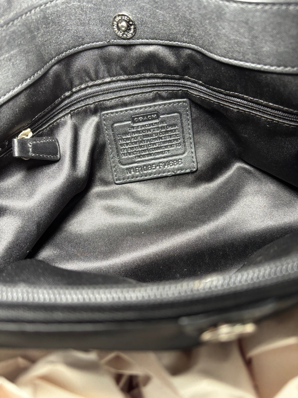 Coach Black Penelope Shoulder Bag