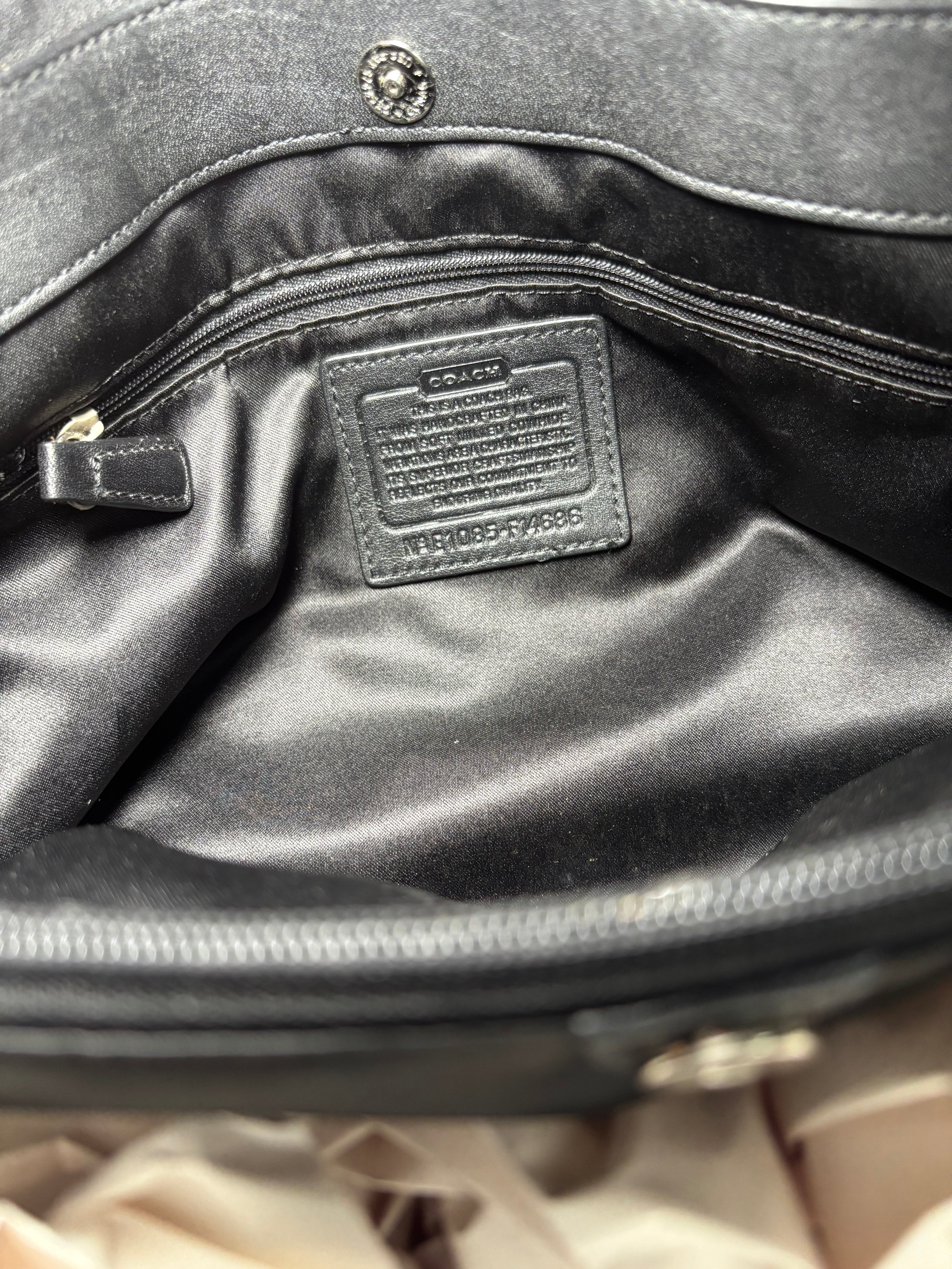 Coach Black Penelope Shoulder Bag