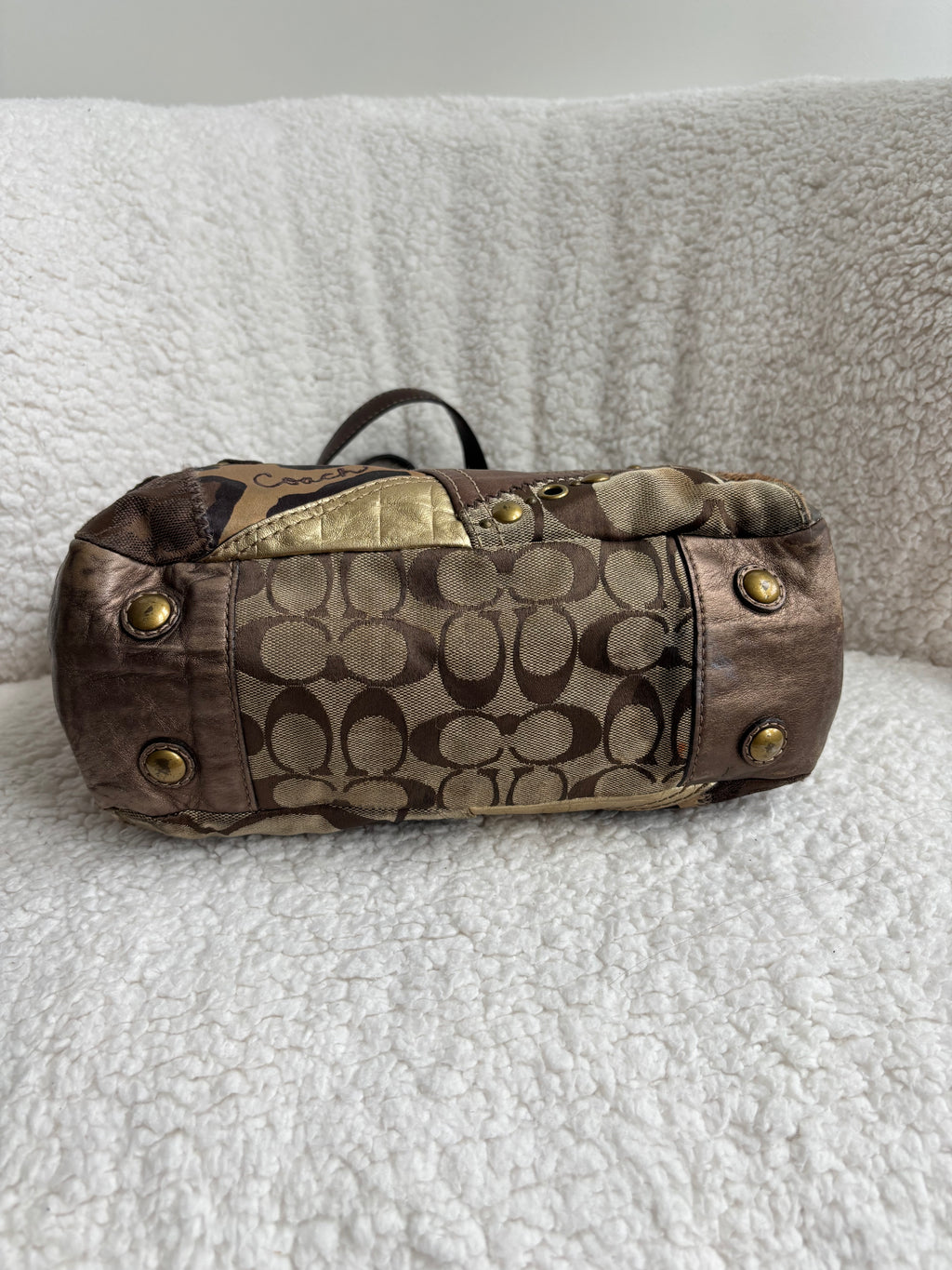 Coach Patchwork Tote Bag