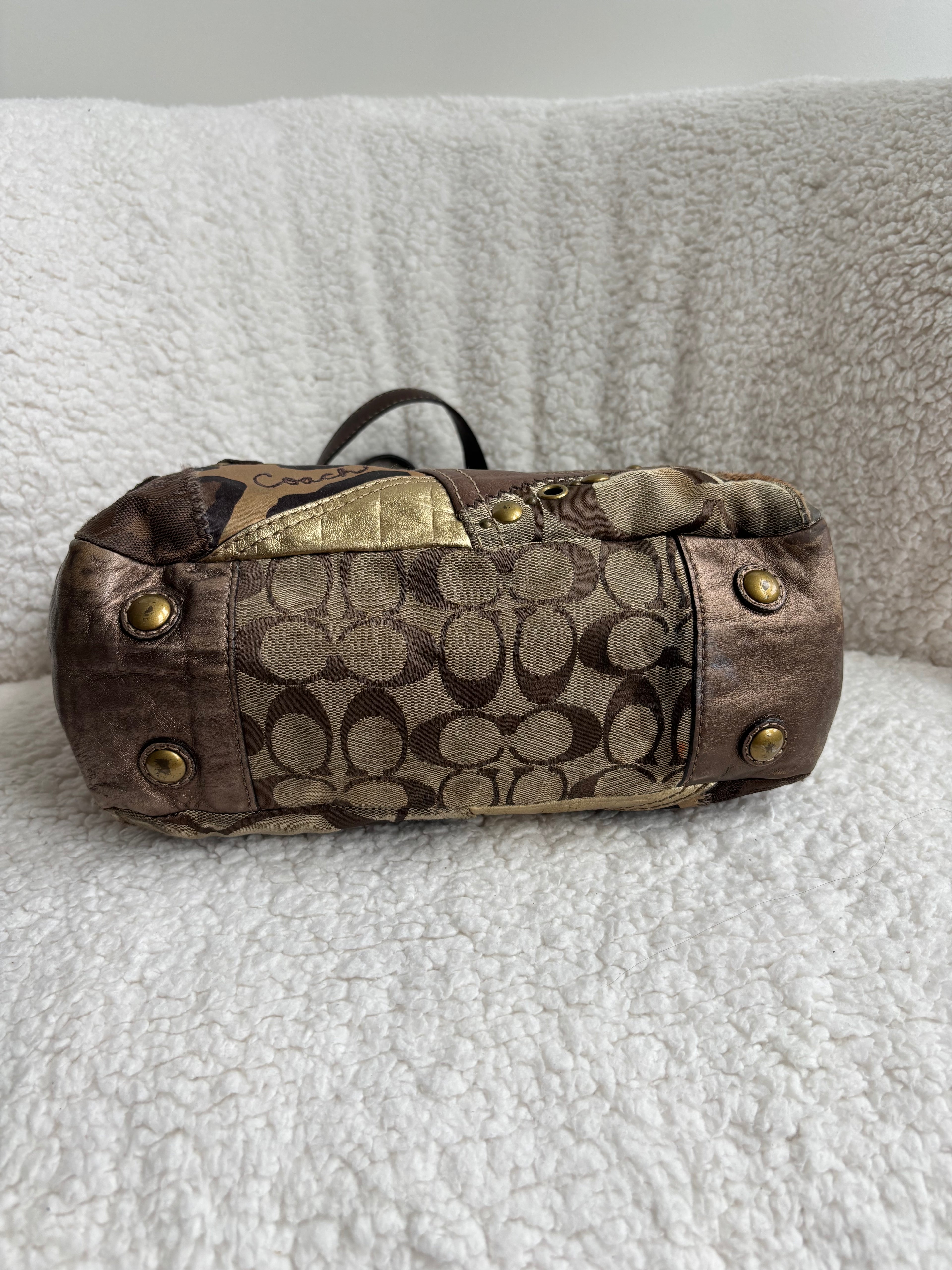Coach Patchwork Tote Bag