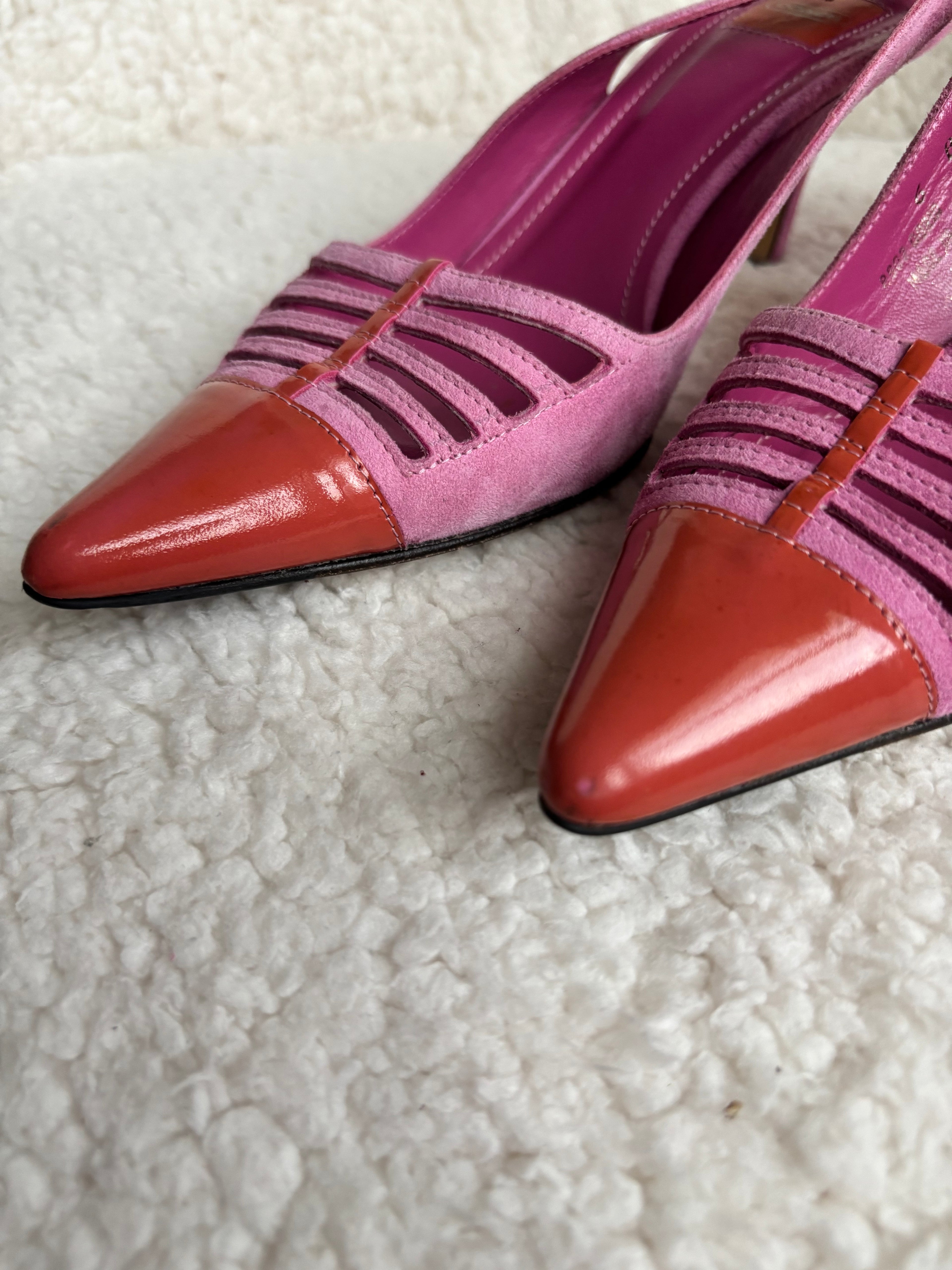Y2K Coach Kitten Heels