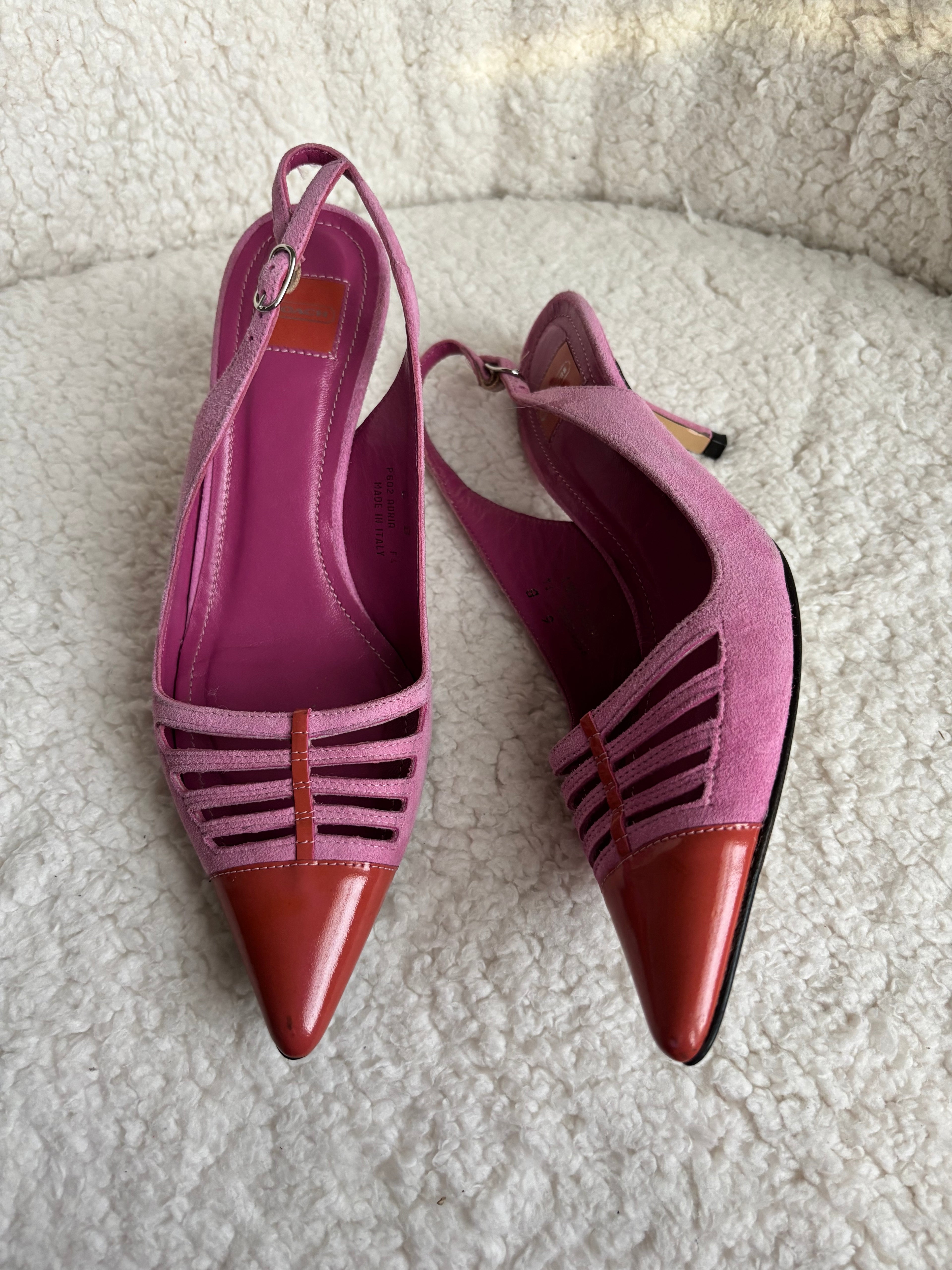 Y2K Coach Kitten Heels