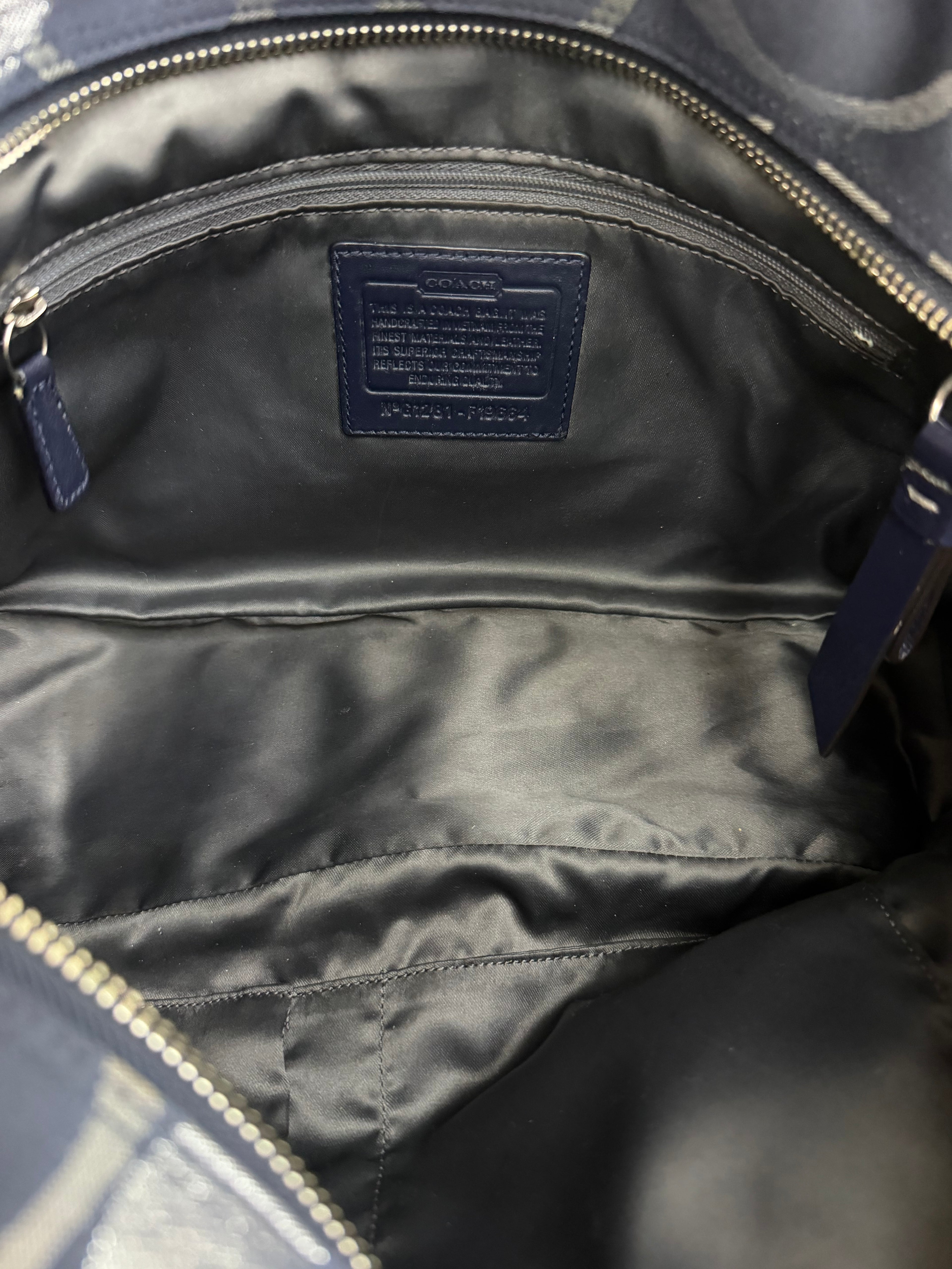 Coach Signature Tote Bag