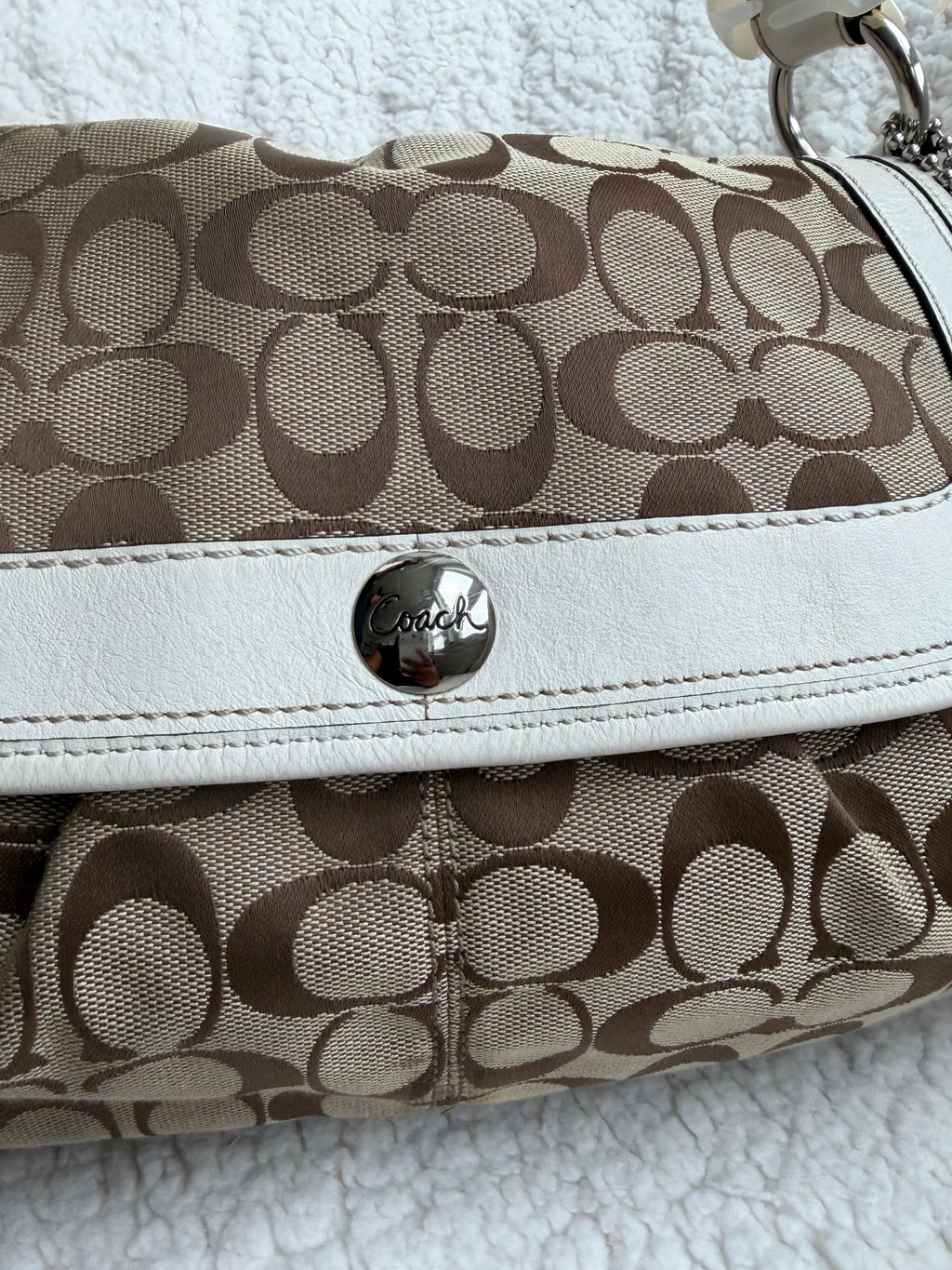 Coach Brown Signature Soho