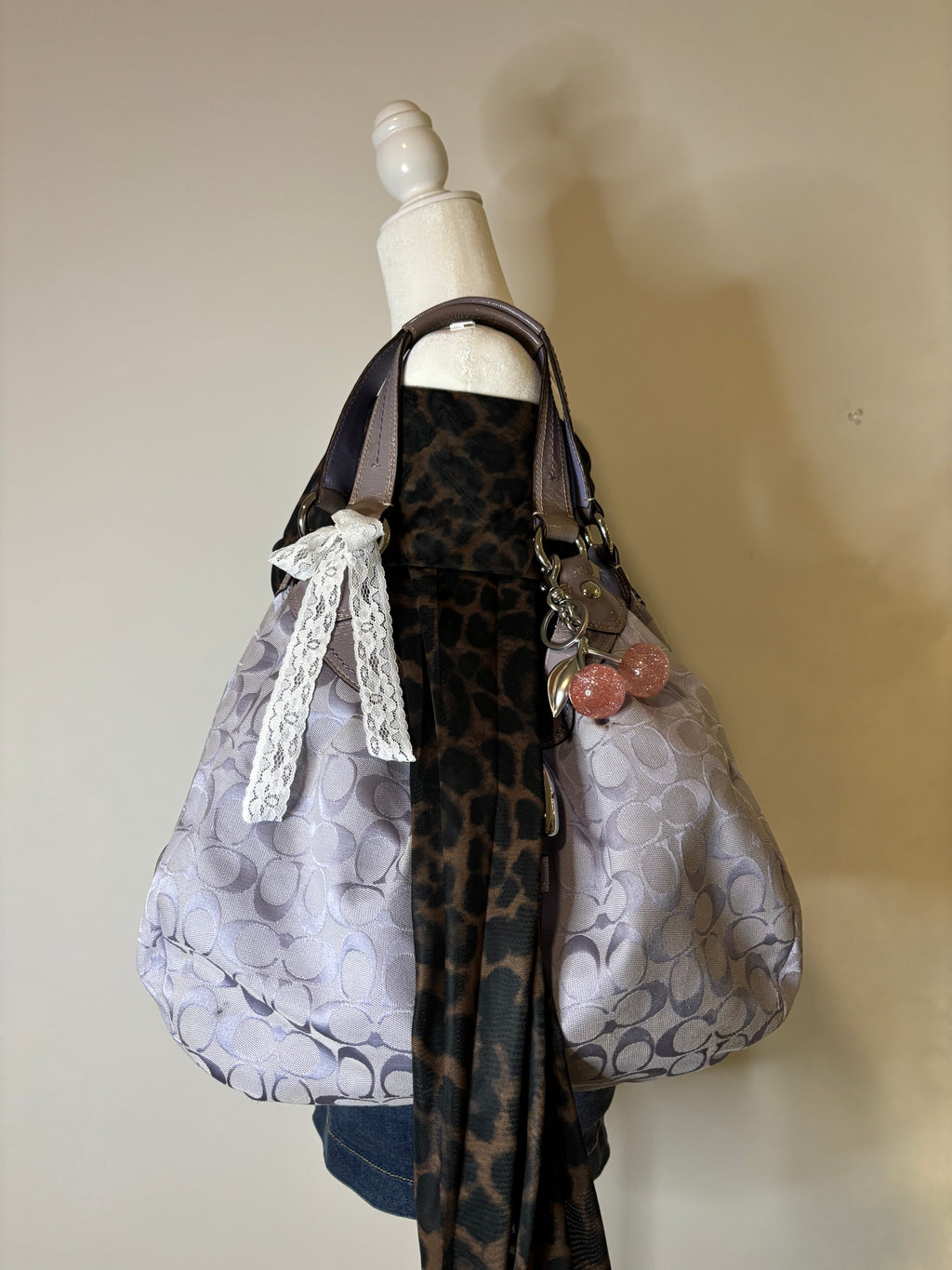 Coach Soho Purple Shoulder Bag and Wallet