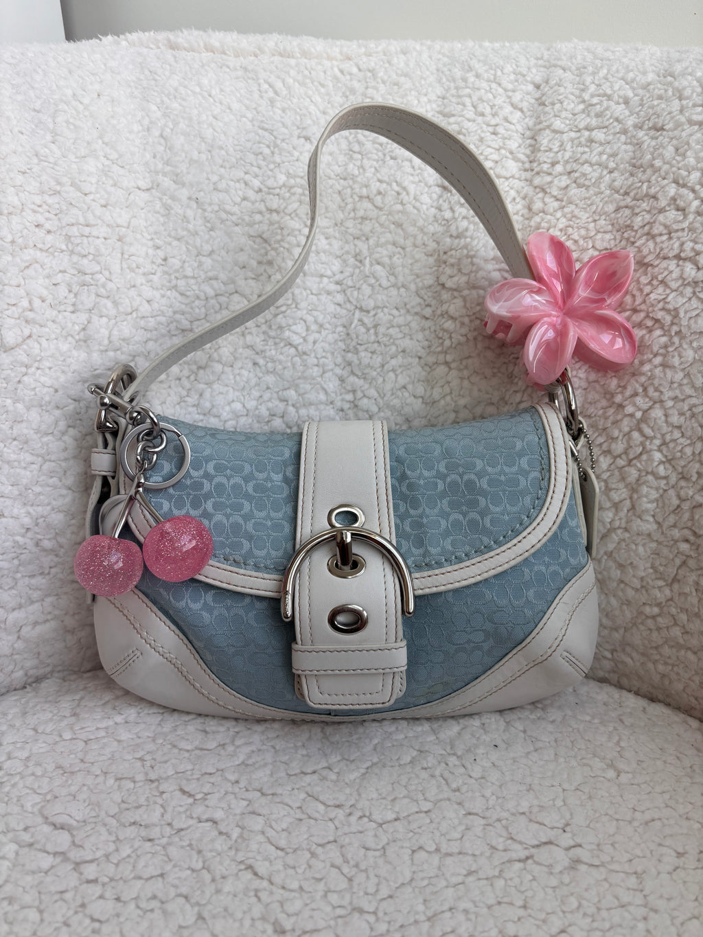 Coach Blue Mini Soho