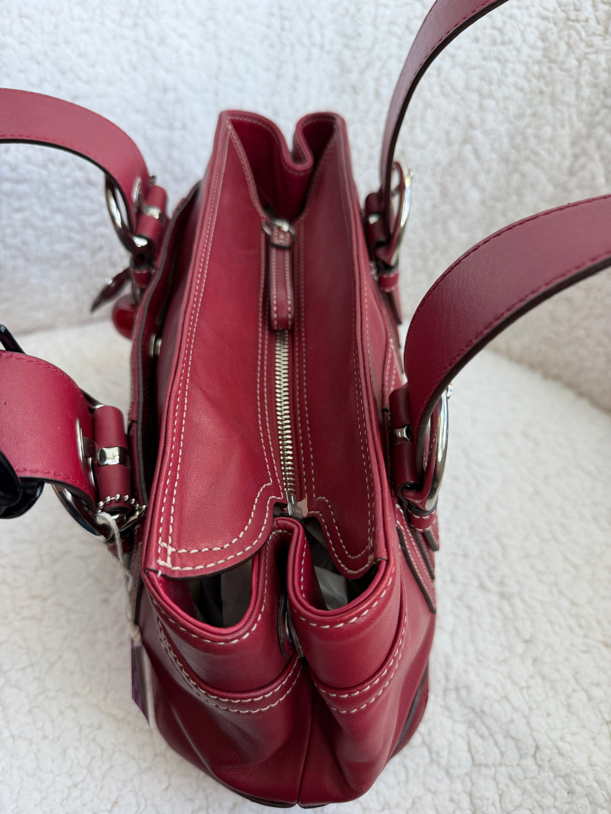 Coach Small Soho Tote Red