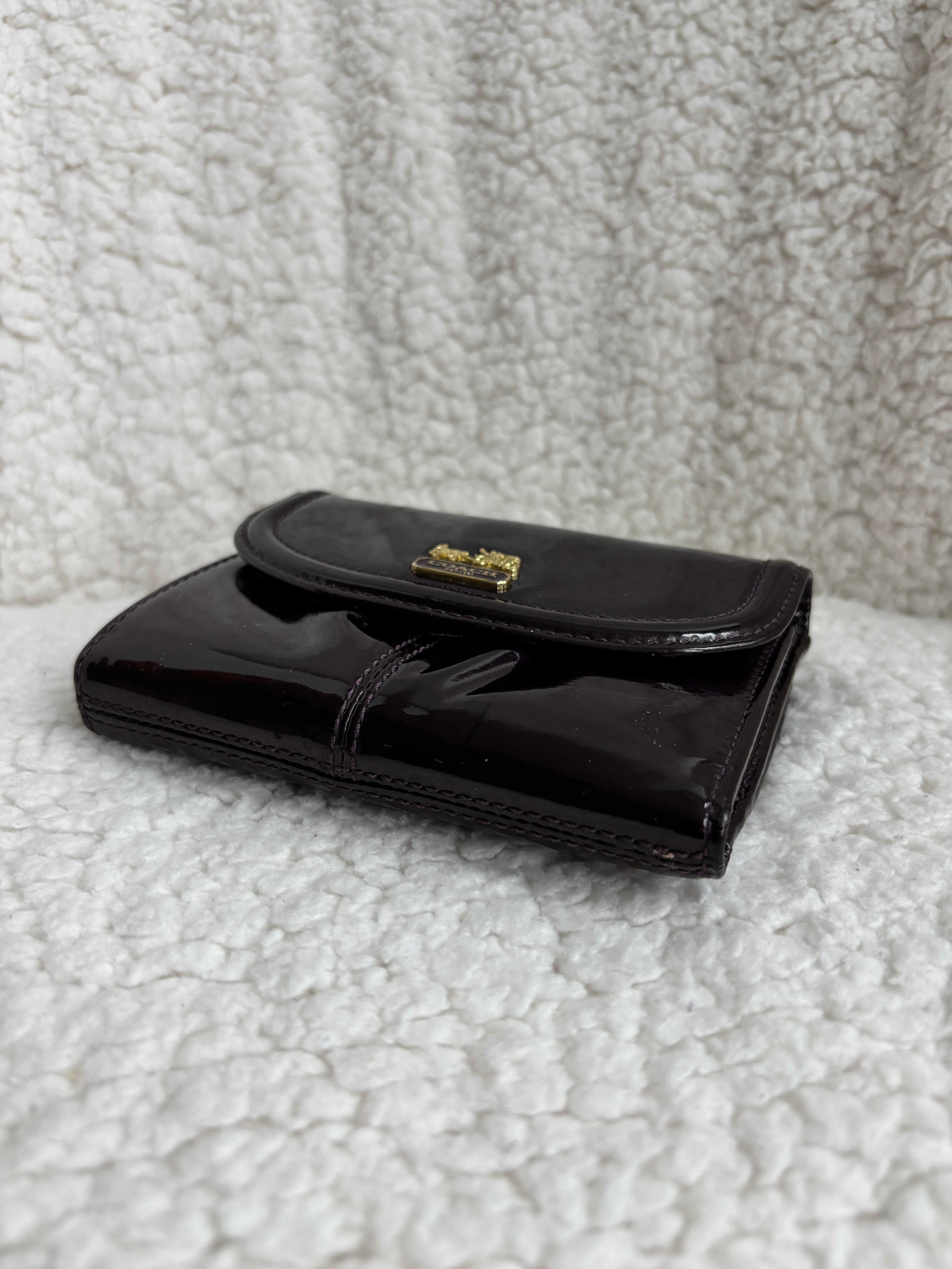 Coach Patent Leather Wallet
