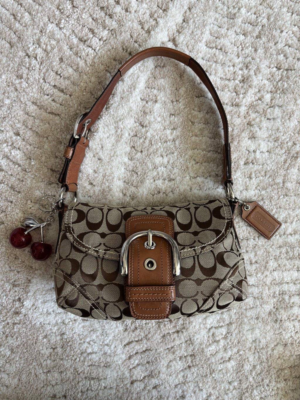 Coach Mini Soho Brown Signature