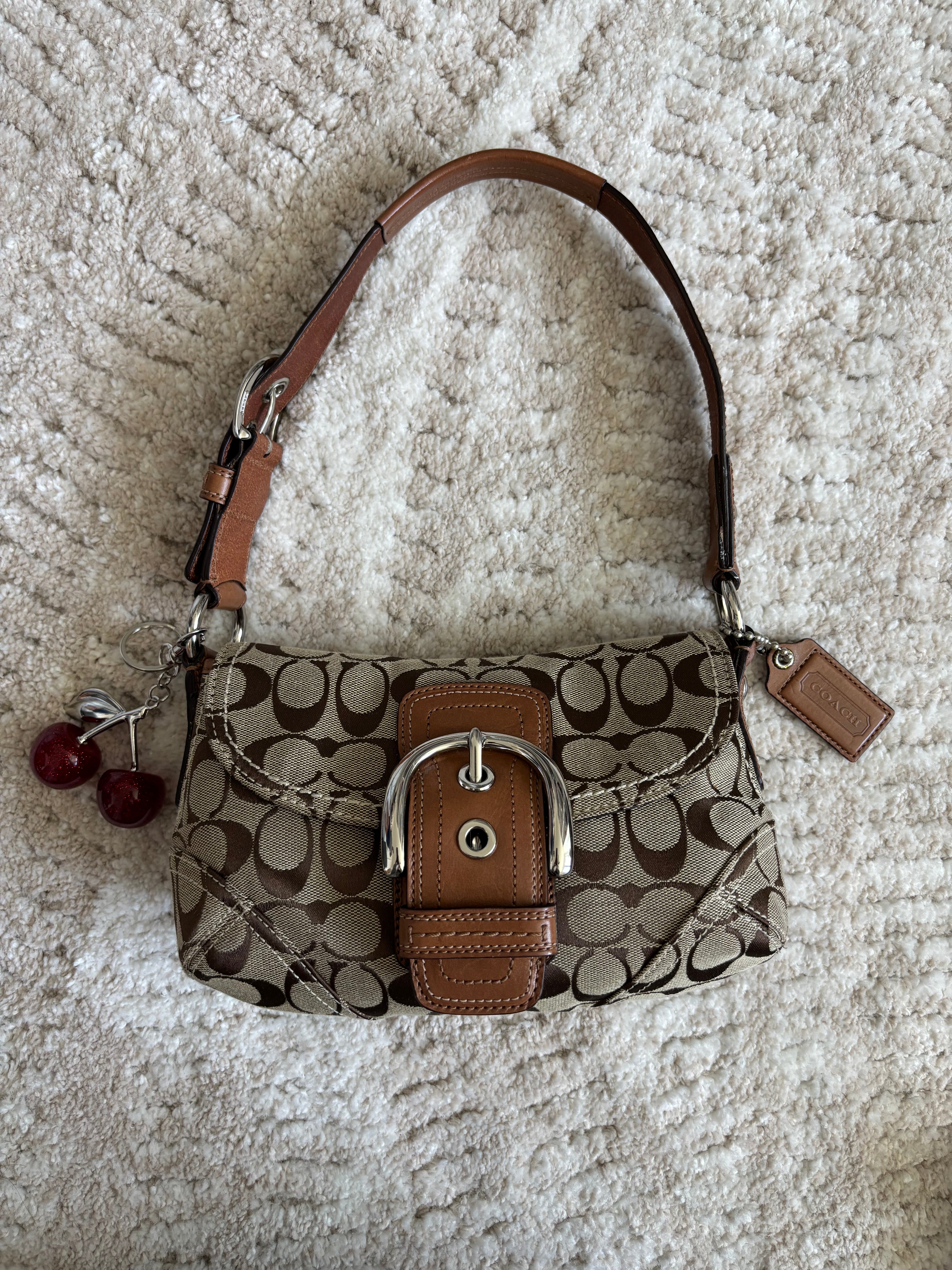 Coach Mini Soho Brown Signature
