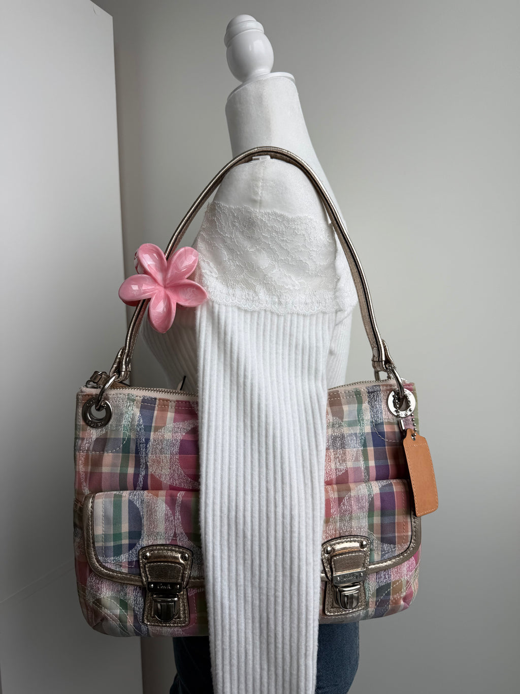 Coach Poppy Madras Bag