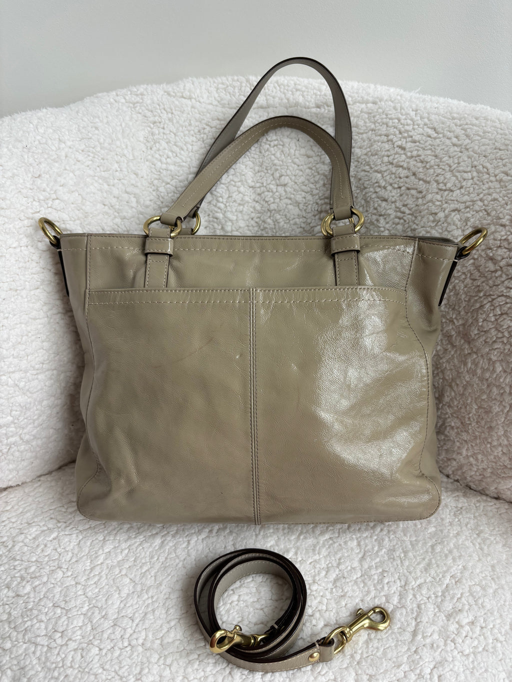 Coach Turnlock Shoulder Bag