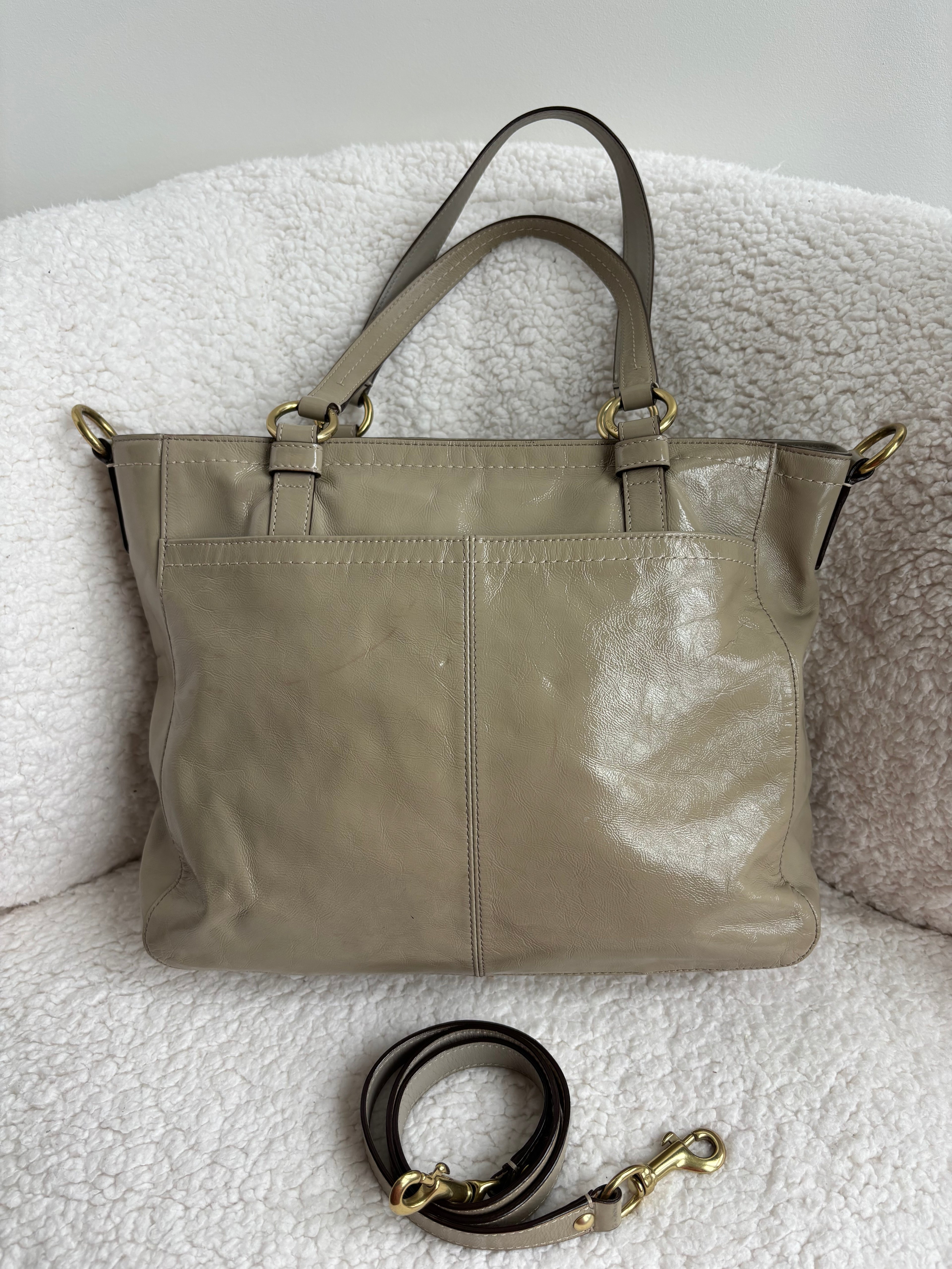 Coach Turnlock Shoulder Bag