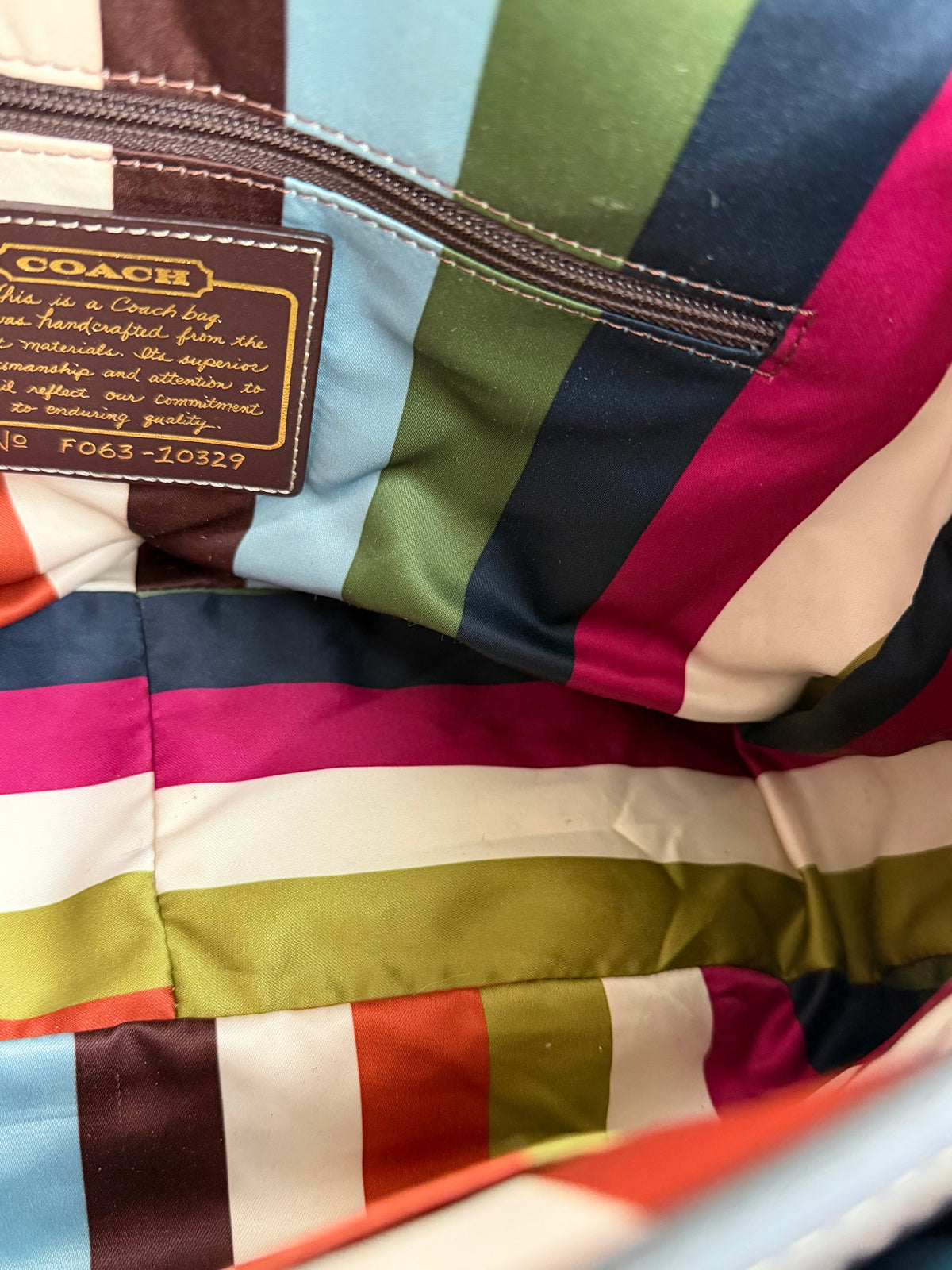Coach Lagacy Ali Flap 65th Anniversary