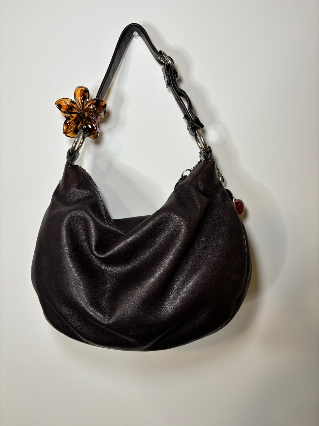 Coach Brown Leather Hobo