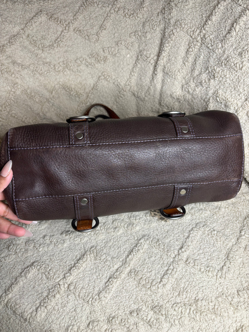 Coach Brown Leather Satchel