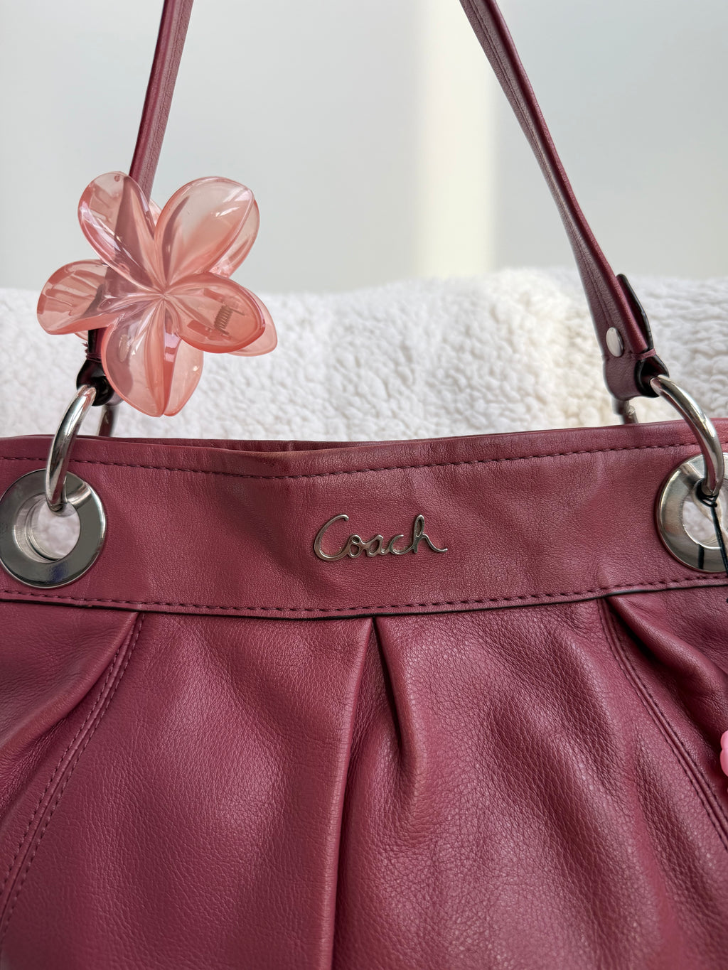 Coach Shoulder Bag Mauve